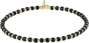 KELITCH Handmade Stretch Bracelets Friendship Bracelets Beach Bangles Colorful Gold Beaded Bracelets