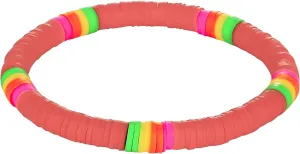 KELITCH Rainbow Friendship Stretch Bracelets HEISHI Beads Bracelets Boho Summer Beach Bracelets Jewelry