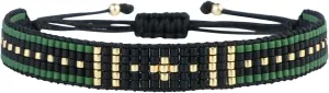 KELITCH Women Friendship Bracelets Wax Rope Bracelets Handmade Multi-Pattern Pearl Bracelets