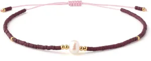 KELITCH Women Pearl Bracelets Handmade Friendship Bracelets Pearl Miyuki Beaded Strand Bracelets