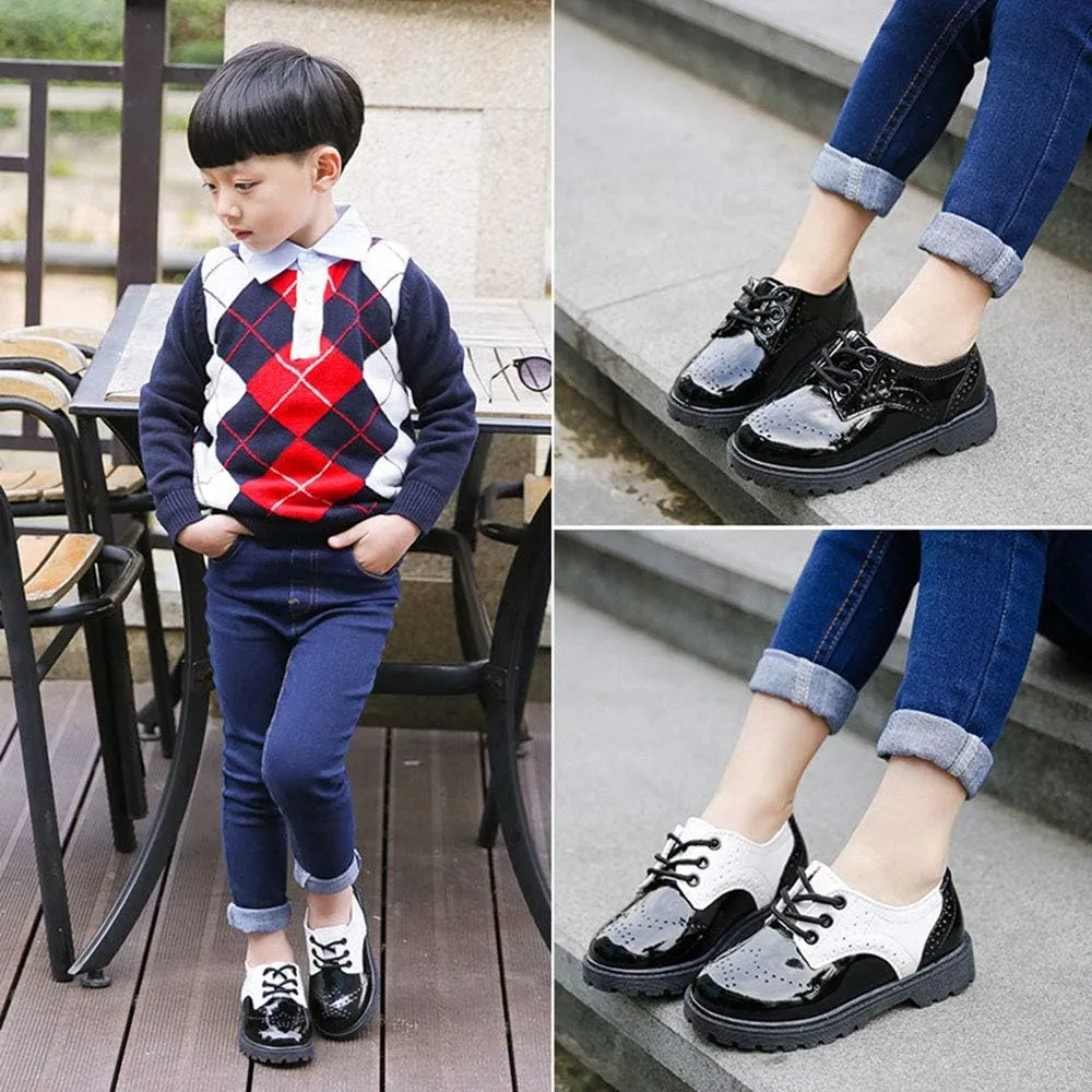 Kids?? Boys?? Girls?? Lace Up Oxfords Shoes School Uniform Dress Shoes