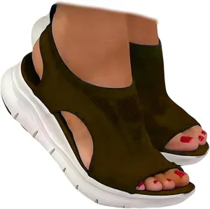 Ladmiple Sandals Women Comfortable Cute Orthotic Slides Orthopedic Sandal Dressy Summer Walking Beach Shoes with Arch Support