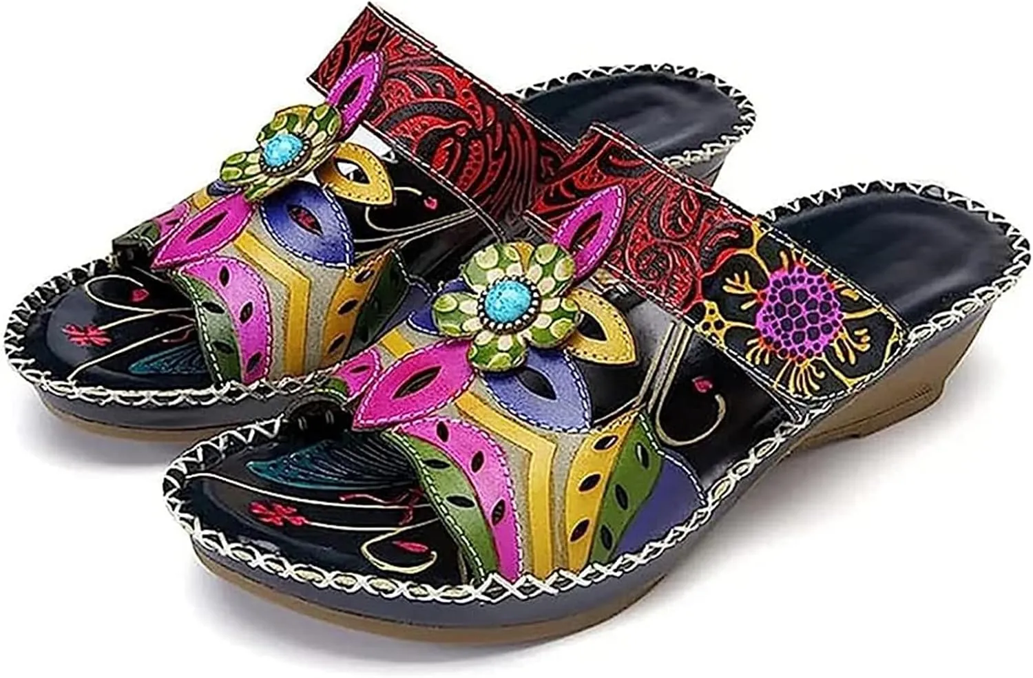 Ladmiple Sandals Women Dressy Comfortable Orthopedic Sandals Arch Support Flip Flops Soft Summer Beach Shoes Orthotic Slides