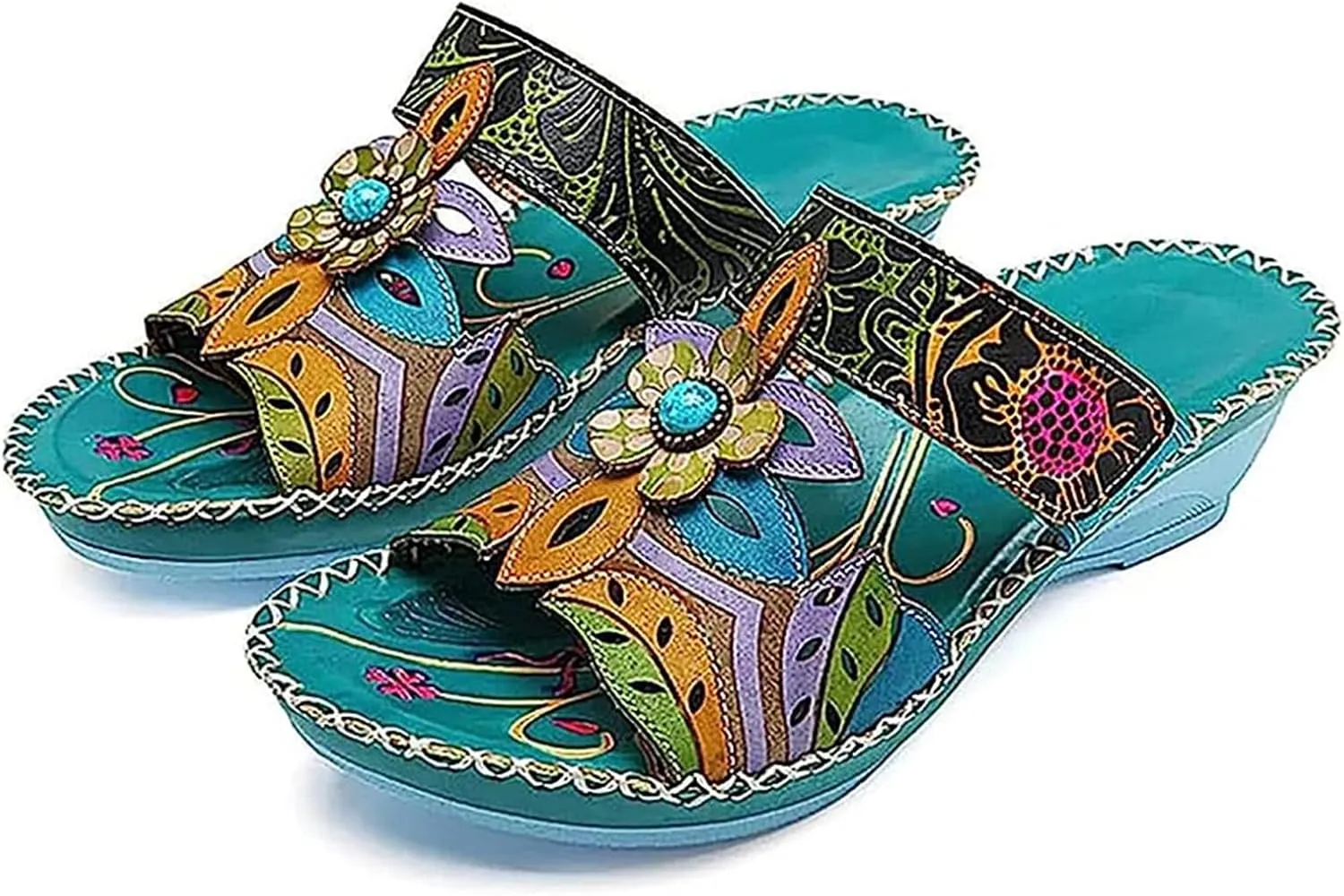 Ladmiple Sandals Women Dressy Comfortable Orthopedic Sandals Arch Support Flip Flops Soft Summer Beach Shoes Orthotic Slides