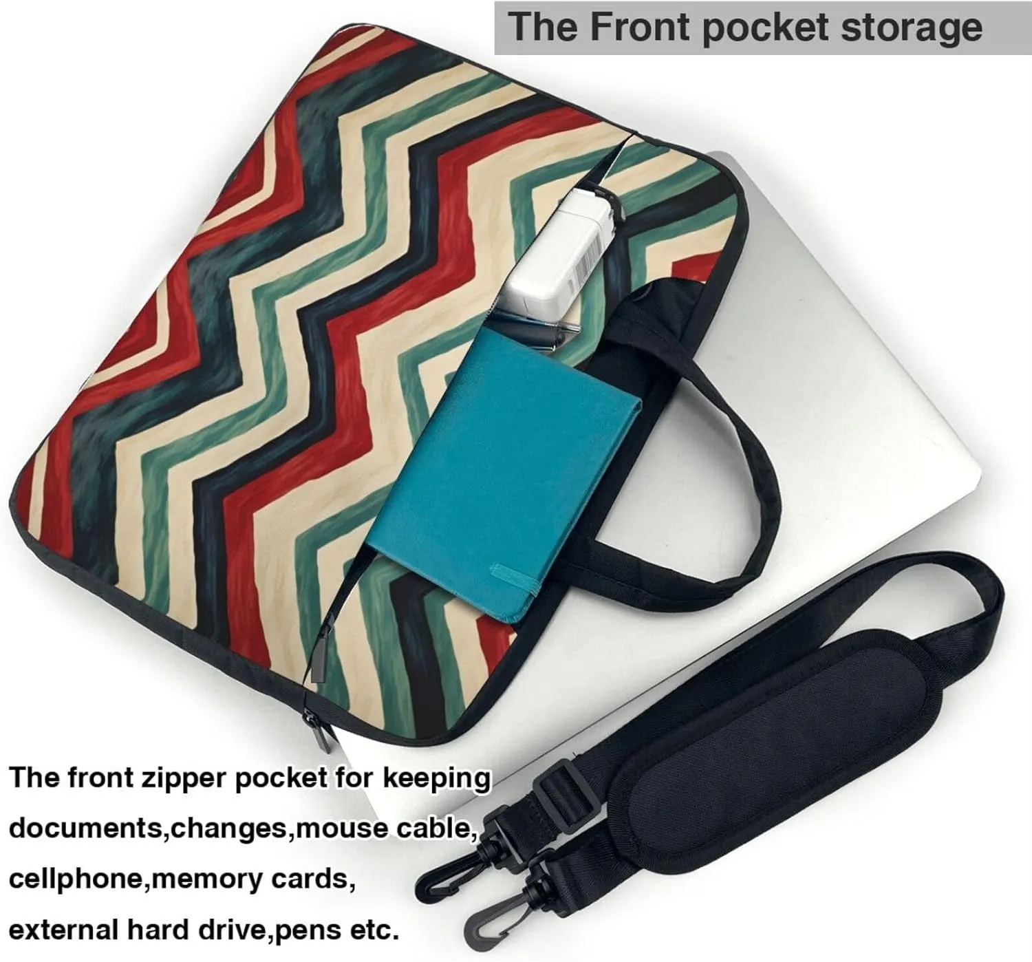 Laptop Bag Mexico Hats Pattern Laptop Tote Bag Women Men Laptop Sleeve Case Lightweight Computer Bag
