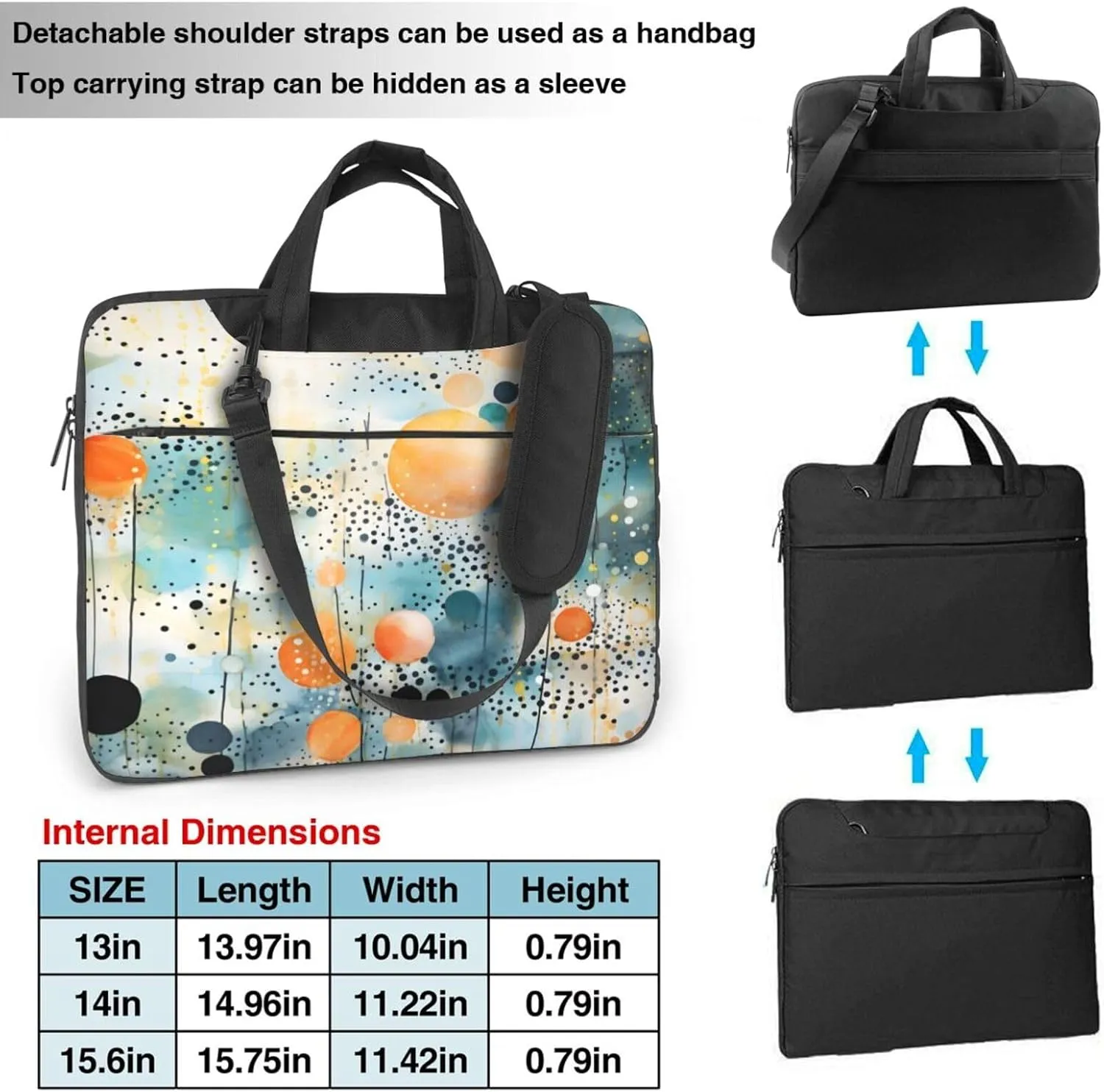 Laptop Bag Mexico Hats Pattern Laptop Tote Bag Women Men Laptop Sleeve Case Lightweight Computer Bag