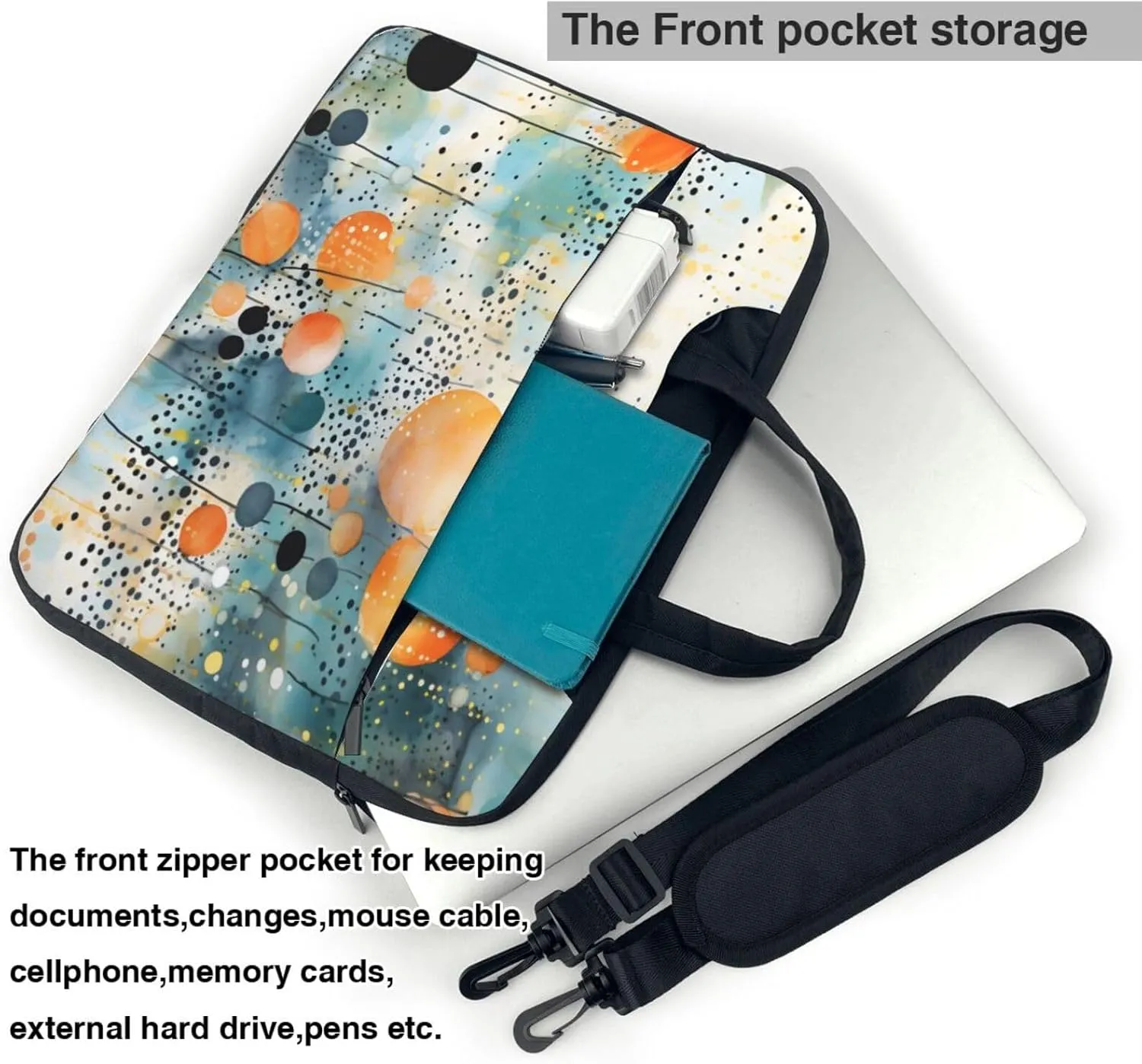 Laptop Bag Mexico Hats Pattern Laptop Tote Bag Women Men Laptop Sleeve Case Lightweight Computer Bag