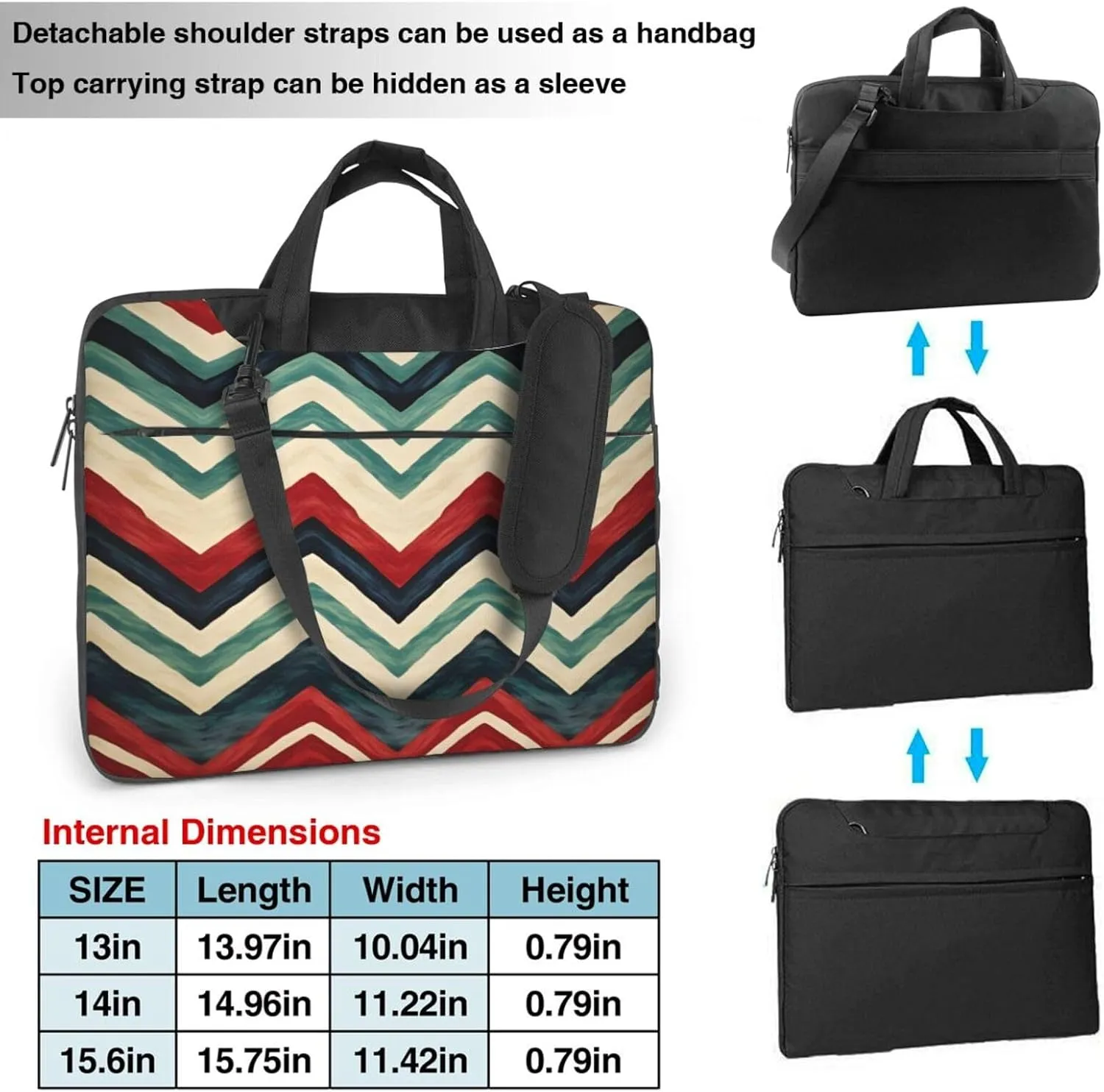 Laptop Bag Mexico Hats Pattern Laptop Tote Bag Women Men Laptop Sleeve Case Lightweight Computer Bag