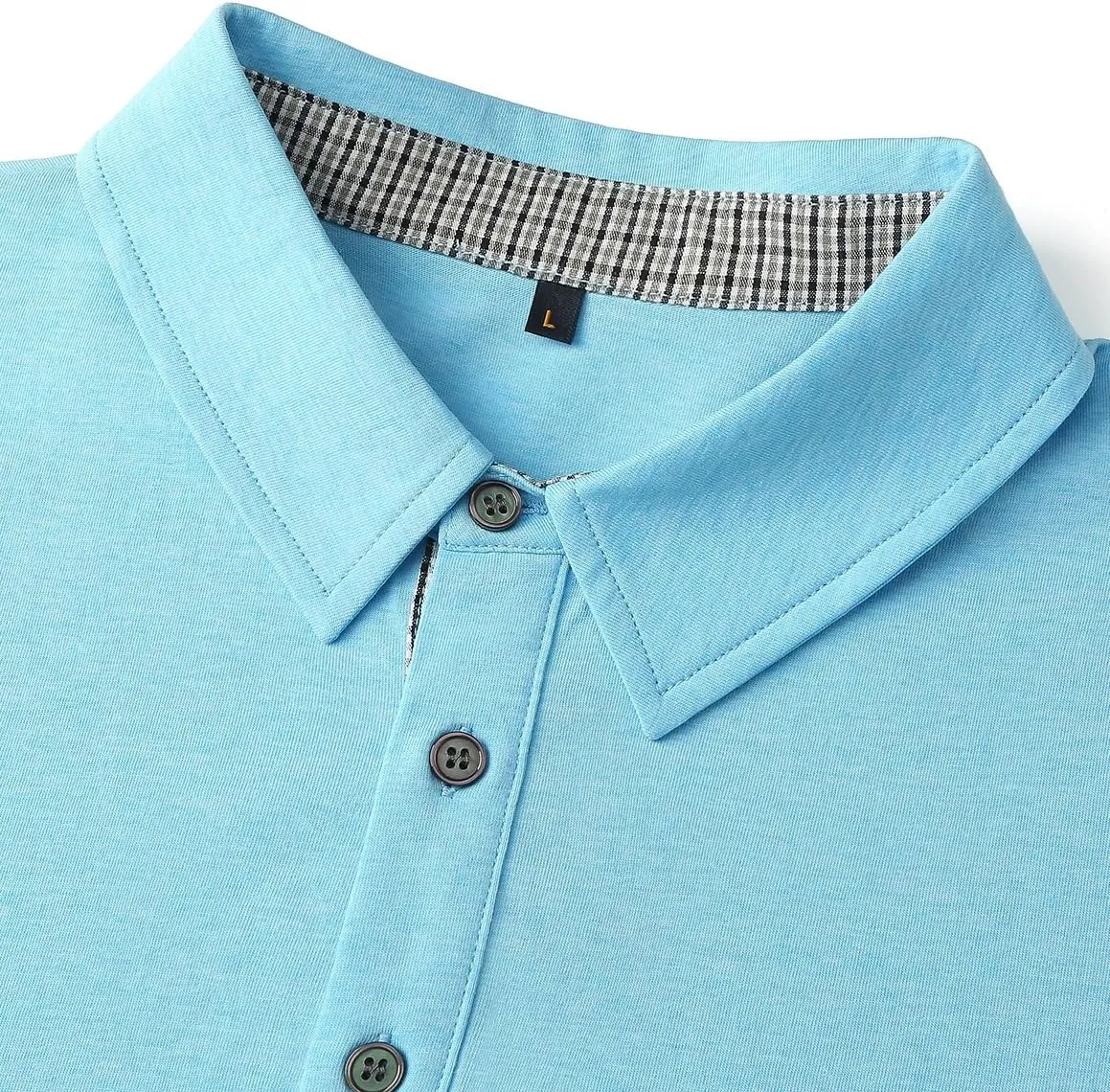 LIUPMWE Mens Polo Shirts Short Sleeve Shirts for Men Casual Cotton Collared T Shirt Golf Shirts Stylish Tops