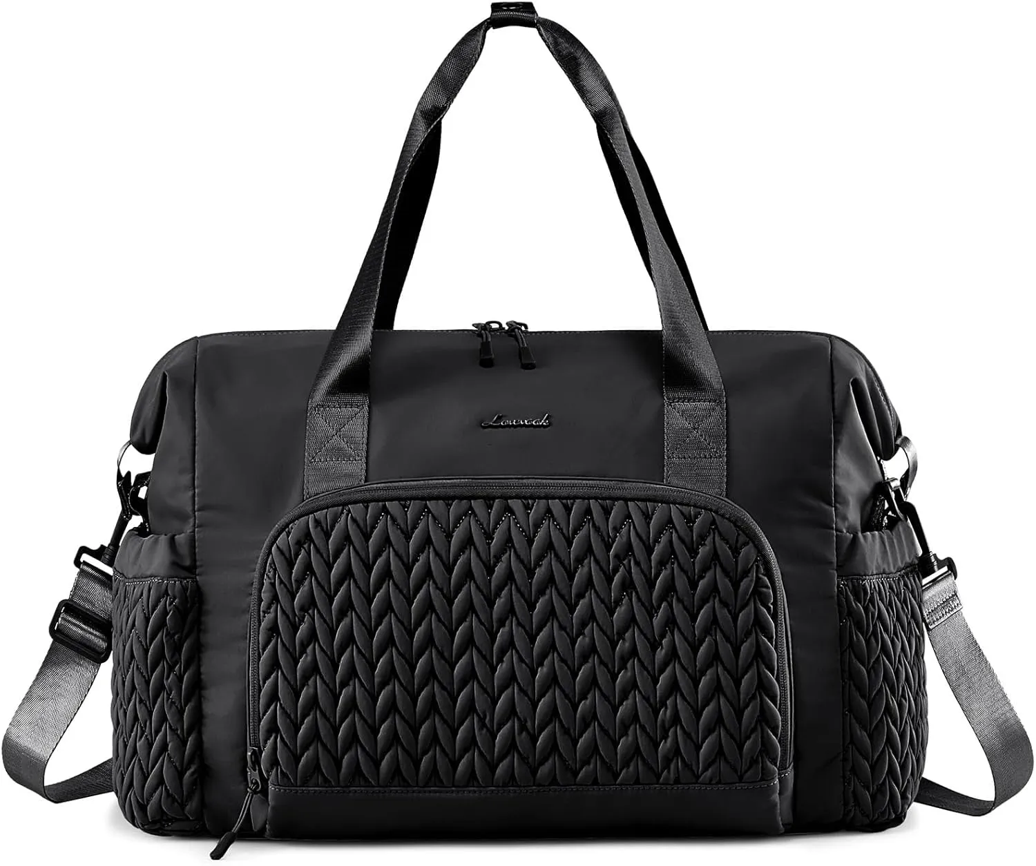 LOVEVOOK Travel Duffle Bag Gym Bag, Quilted Weekender Bags for Women Overnight Bag, Hospital Bag for Women Labor Delivery, Personal Item Travel Carry on Bag for Airplanes