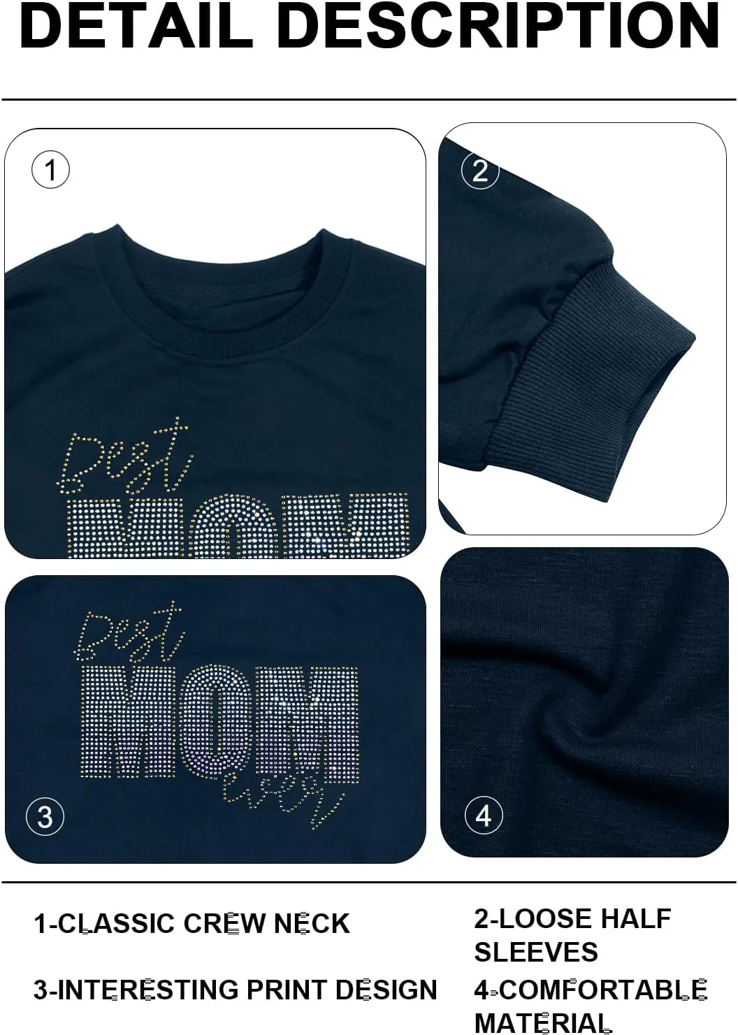 Mama Sweatshirt Coquette Sweater Women Bow Sweatshirt Pink Ribbon Sweatshirts Cute Crewneck Long Sleeve Top