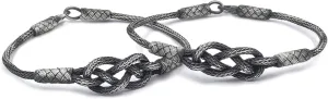 matching bracelets couples, viking bracelet silver, love knot bracelet, couple bracelets, celtic bracelets