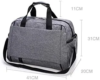 Men crossbody Nylon Travel Bags Women Large Capacity Luggage Duffle Casual Weekend Tote Traveling Bag