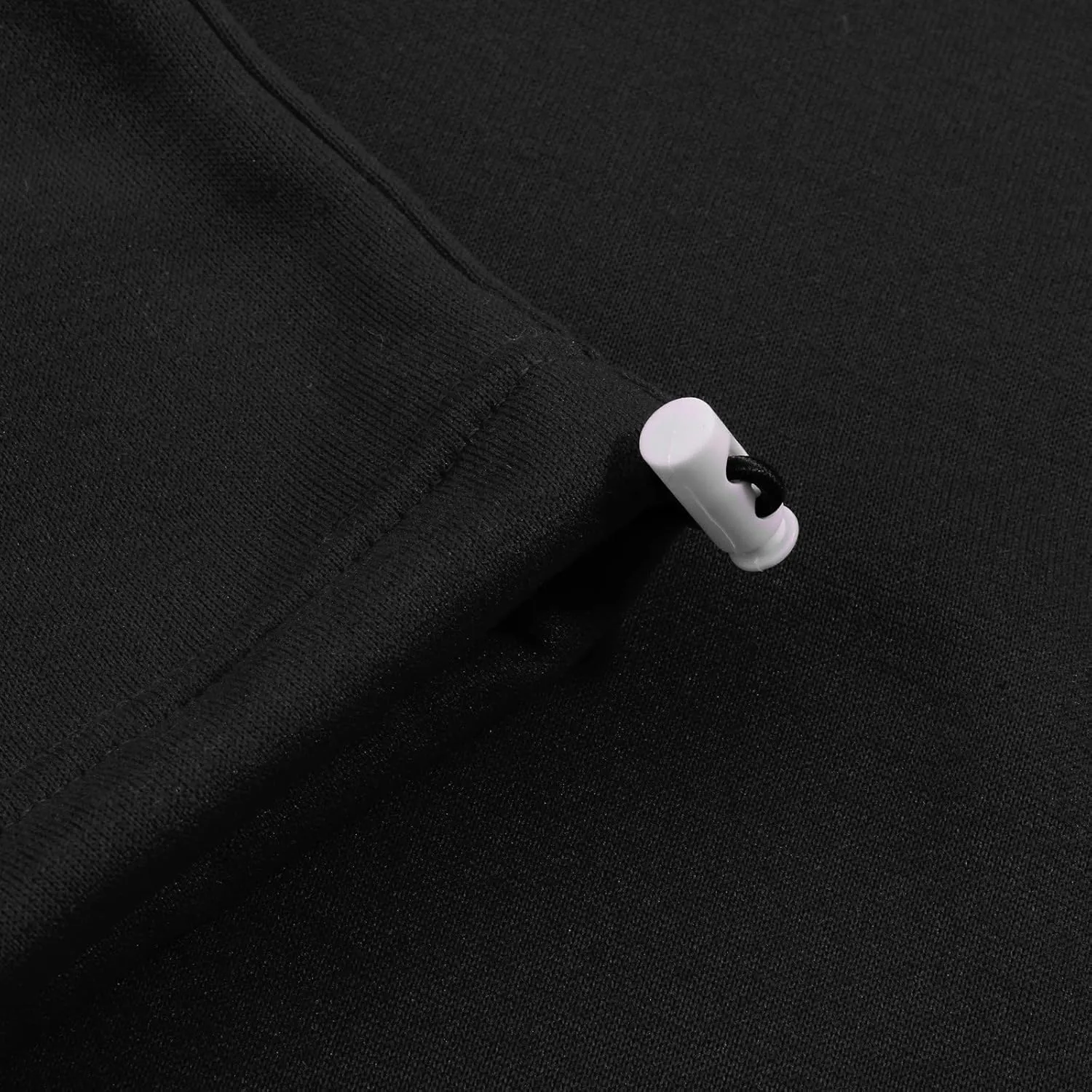 Men's Casual Cargo Pants Heavyweight Fleece Tactical Trousers Stretch Elastic Waist Athletic Workout Jogger Pants