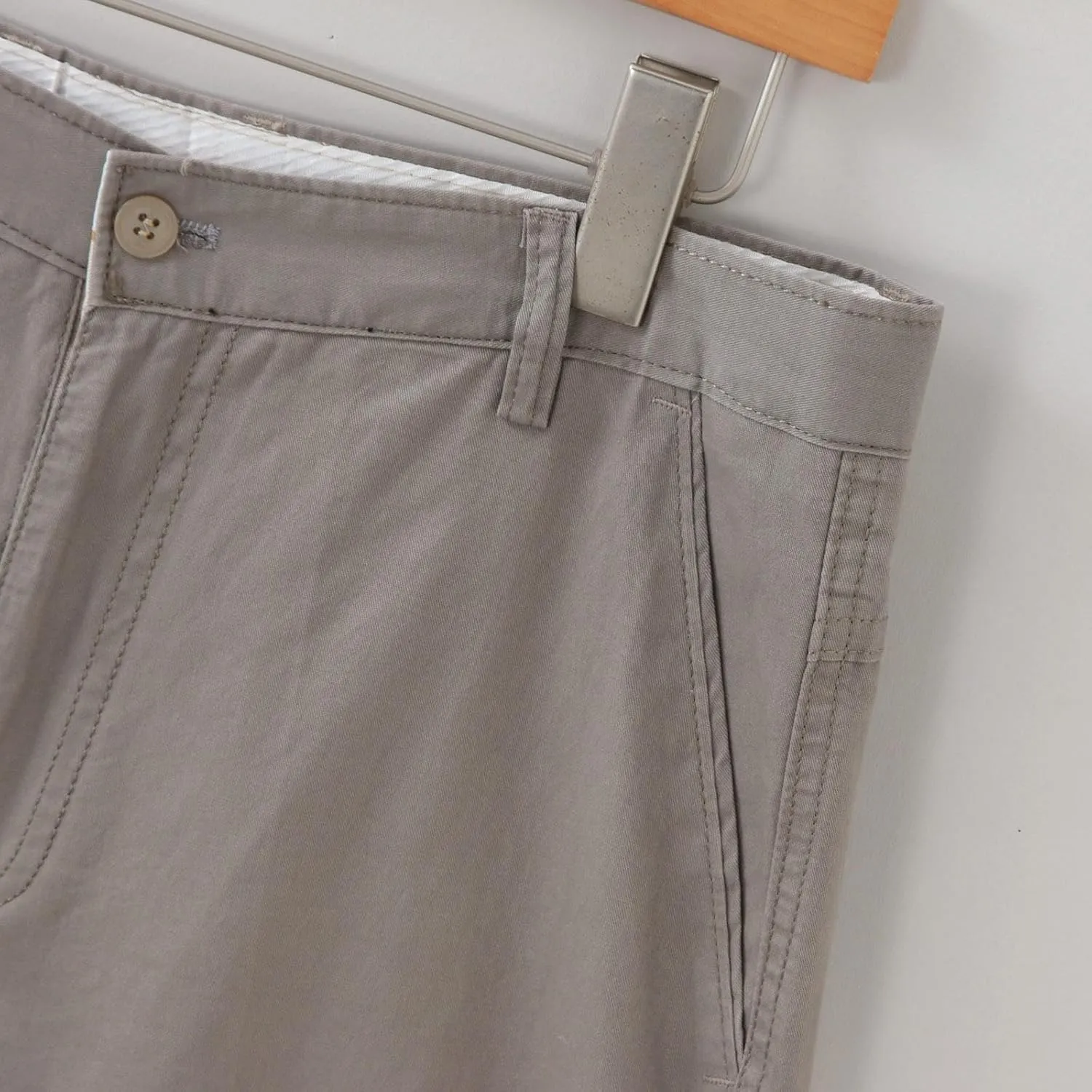Mens Casual Shorts Cotton Slim Fit Chino Shorts Summer Flat Front Shorts with Pockets Beach Going Out Vacation Travel Stylish