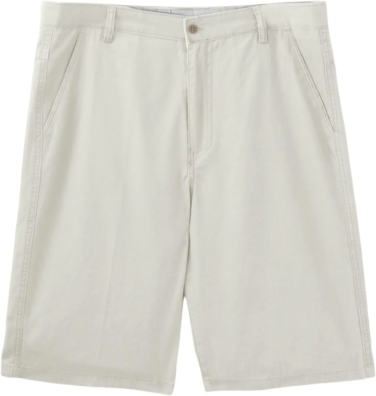 Mens Casual Shorts Cotton Slim Fit Chino Shorts Summer Flat Front Shorts with Pockets Beach Going Out Vacation Travel Stylish