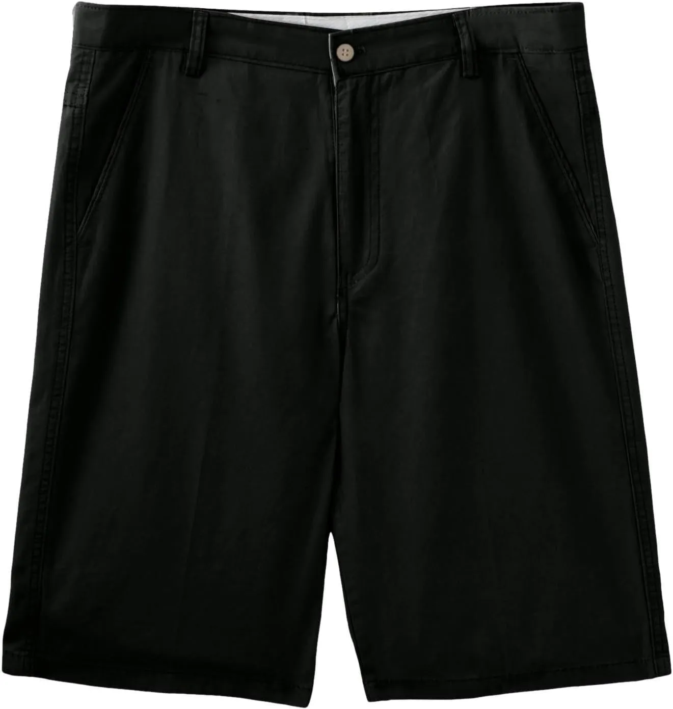 Mens Casual Shorts Cotton Slim Fit Chino Shorts Summer Flat Front Shorts with Pockets Beach Going Out Vacation Travel Stylish