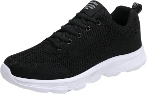 Mens Low Top Sports Shoes,Lace Up Breathable Mesh Running Sneakers for Men Non-Slip Durable Comfy Sole Shoes Outdoor Hiking Footwear Gym Fitness 2025 Fashion Sneaker for Men