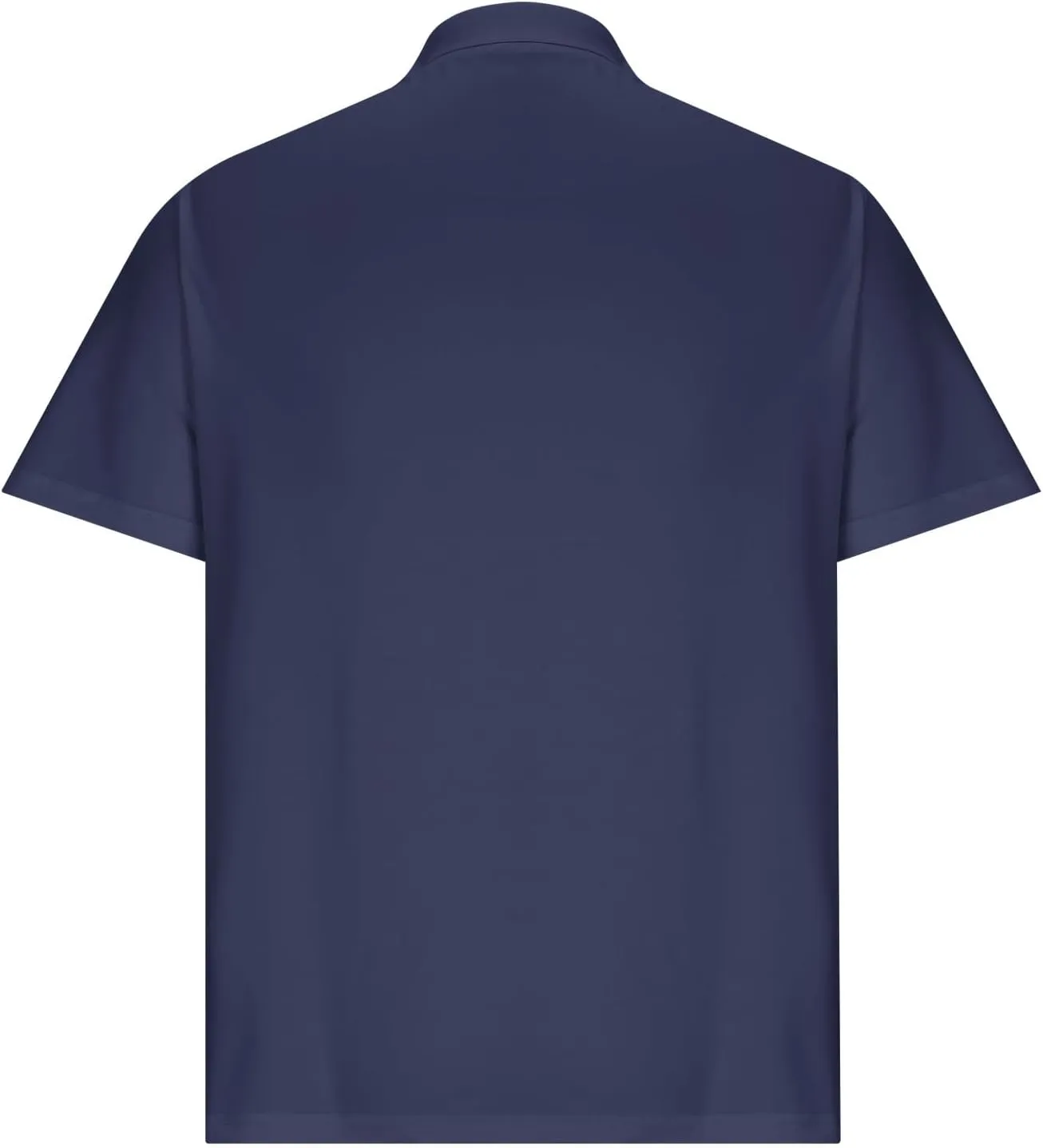 Men's Polo Shirts Short Sleeve Casual Golf Moisture Wicking Performance Fashion T-Shirt Classic Business Muscle Tops
