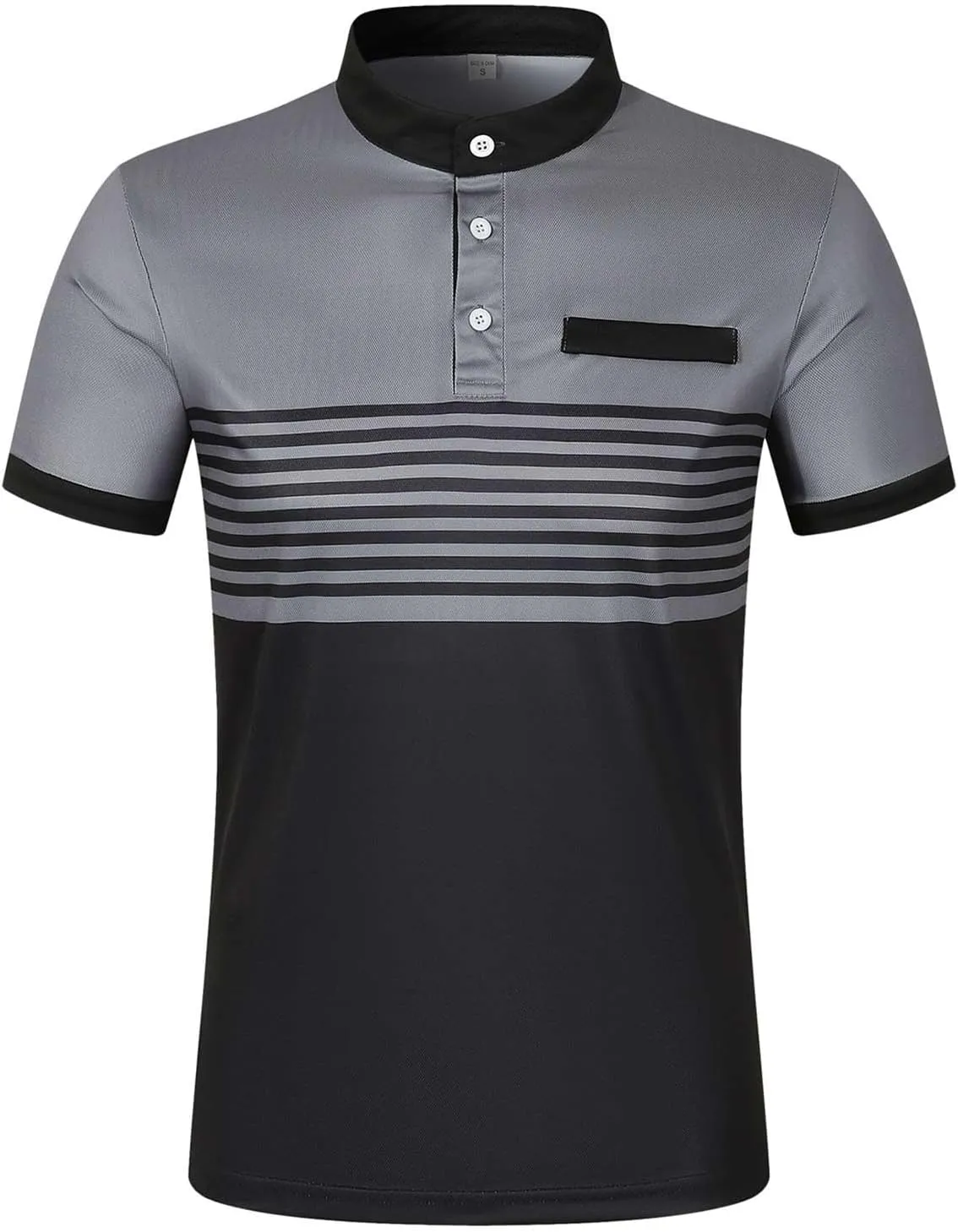 Mens Polo Shirts Short Sleeve Sports Business Casual Golf Shirts for Men Collared Summer Work T-Shirts