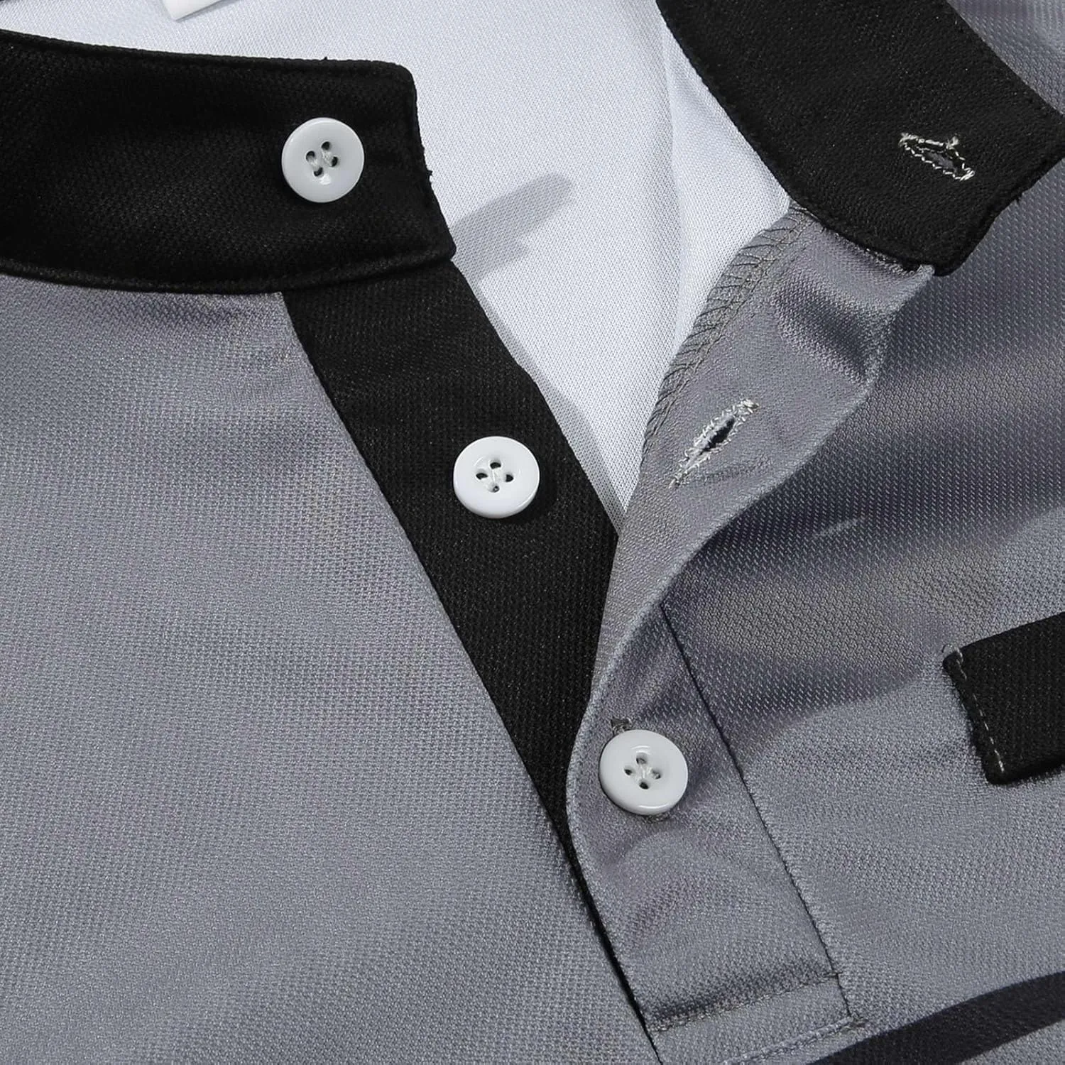 Mens Polo Shirts Short Sleeve Sports Business Casual Golf Shirts for Men Collared Summer Work T-Shirts