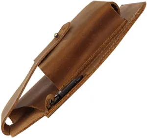 Men's Retro Fanny Pack Cowhide Belt Bag for Phone Keys Cards Portable Waist Pouch for Sports Travel