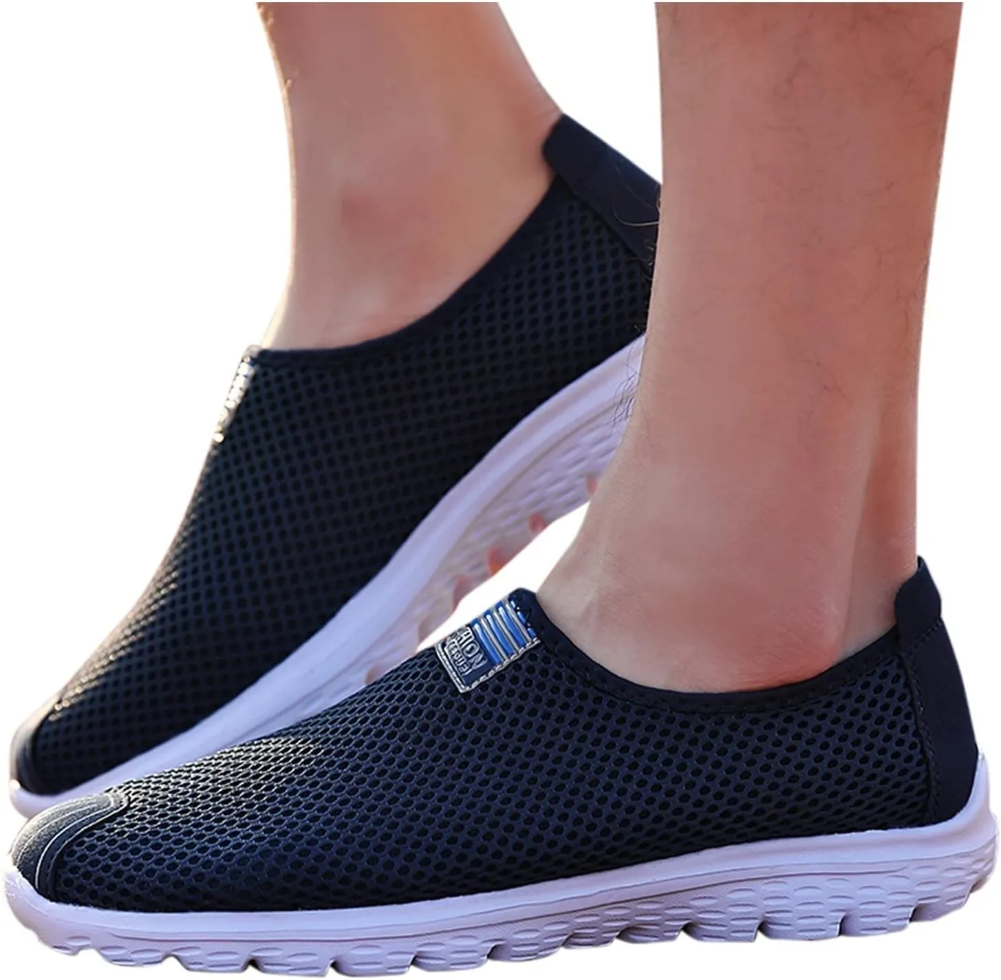 Men's Shoes Mens Tennis Shoes Tennis Shoe for Men Slip on Shoe for Men Running Trail Mesh Sneaker