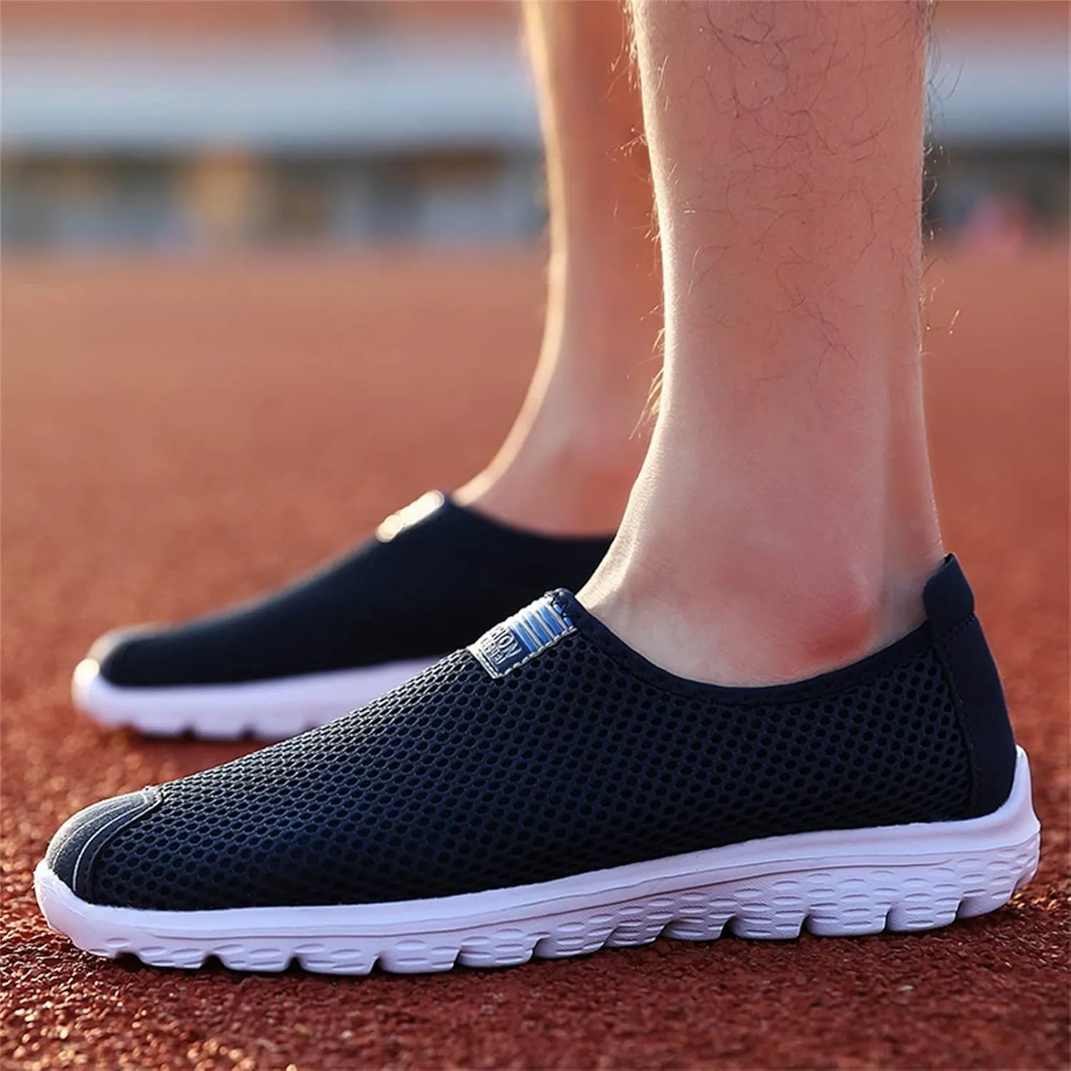 Men's Shoes Mens Tennis Shoes Tennis Shoe for Men Slip on Shoe for Men Running Trail Mesh Sneaker