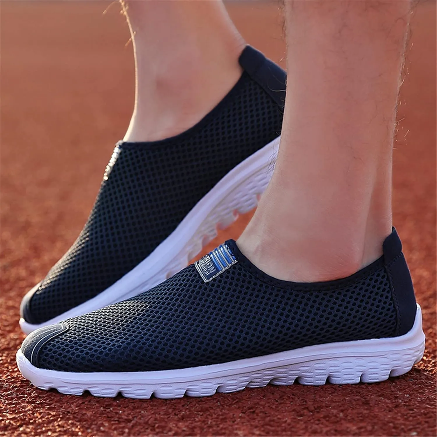 Men's Shoes Mens Tennis Shoes Tennis Shoe for Men Slip on Shoe for Men Running Trail Mesh Sneaker