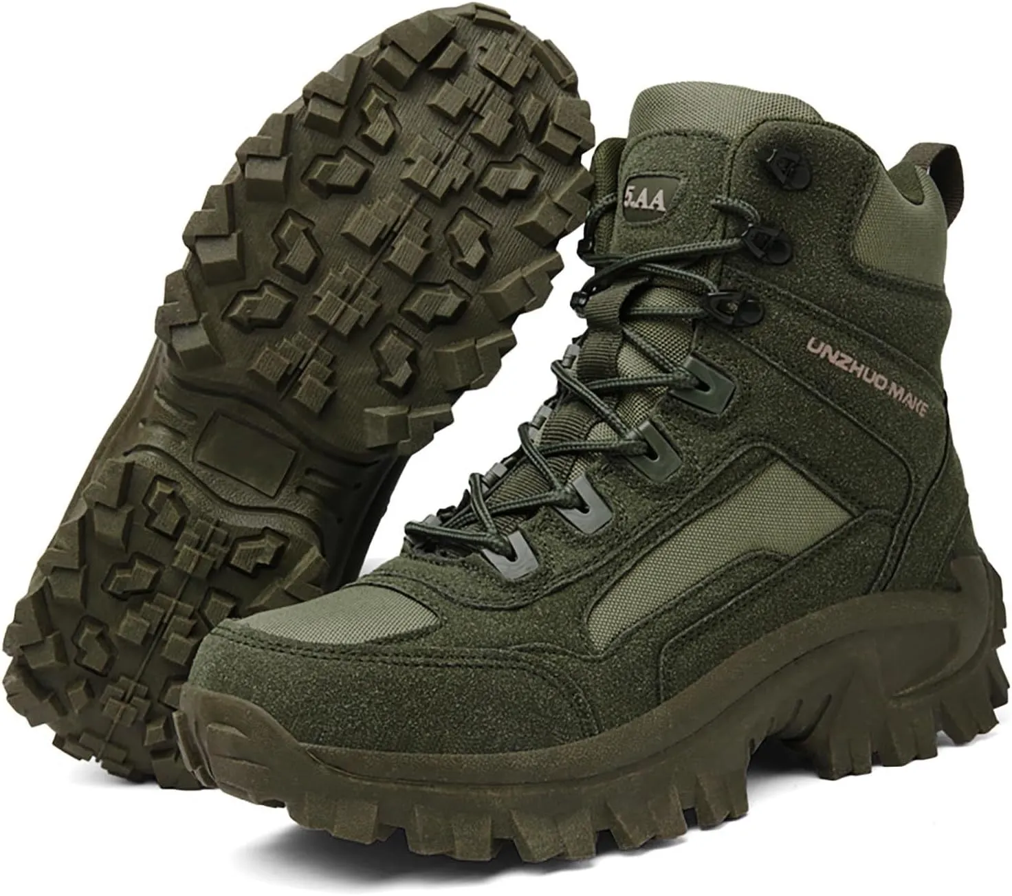 Mens Walking Hiking Boots Men's Outdoor Mid Lightweight Mountaineering Shoes Comfortable Non Slip Hiking Boots