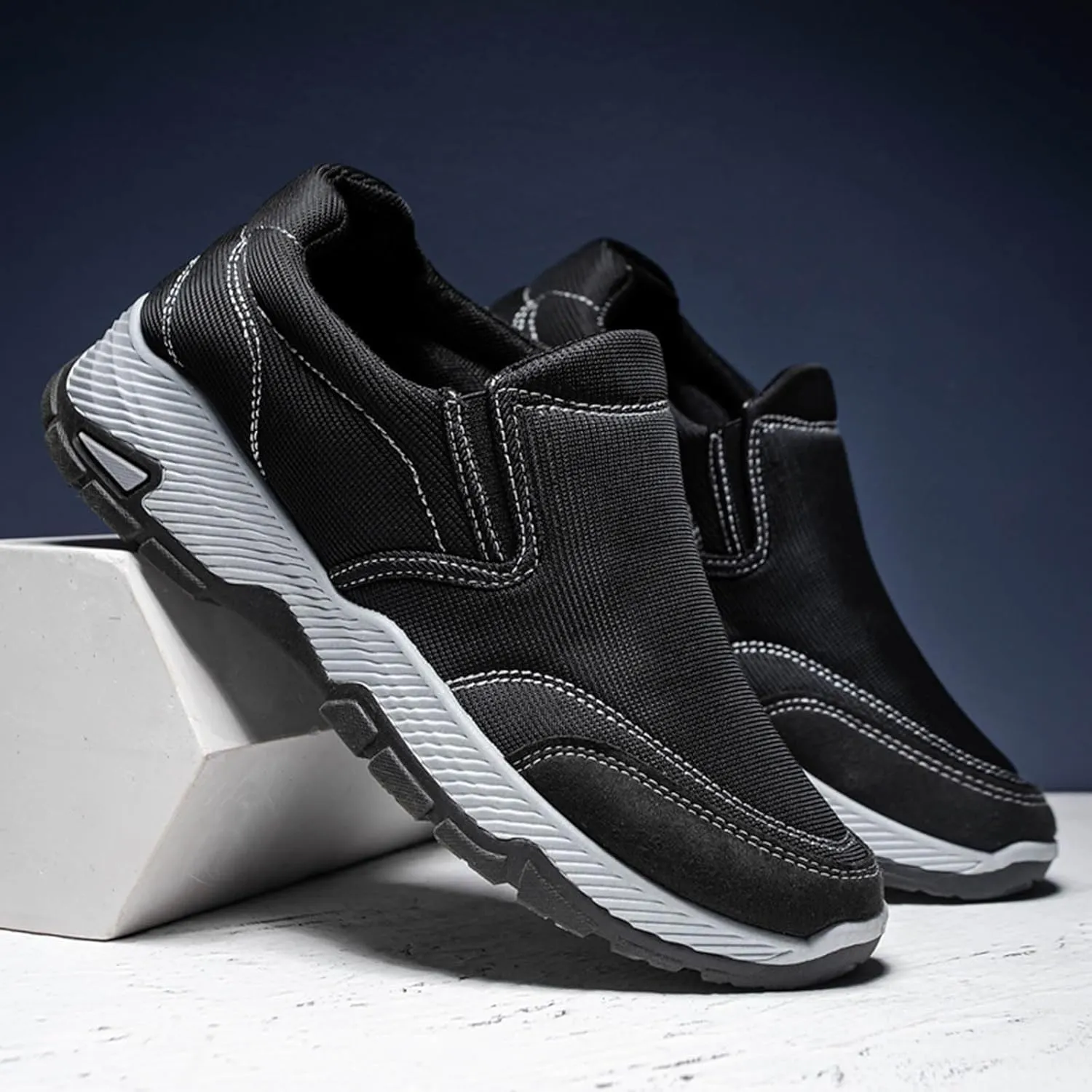 Mens Walking Shoes Mens Athletic Shoes Slip on Shoe for Men Walking Shoe for Men Sport Casual Sneaker