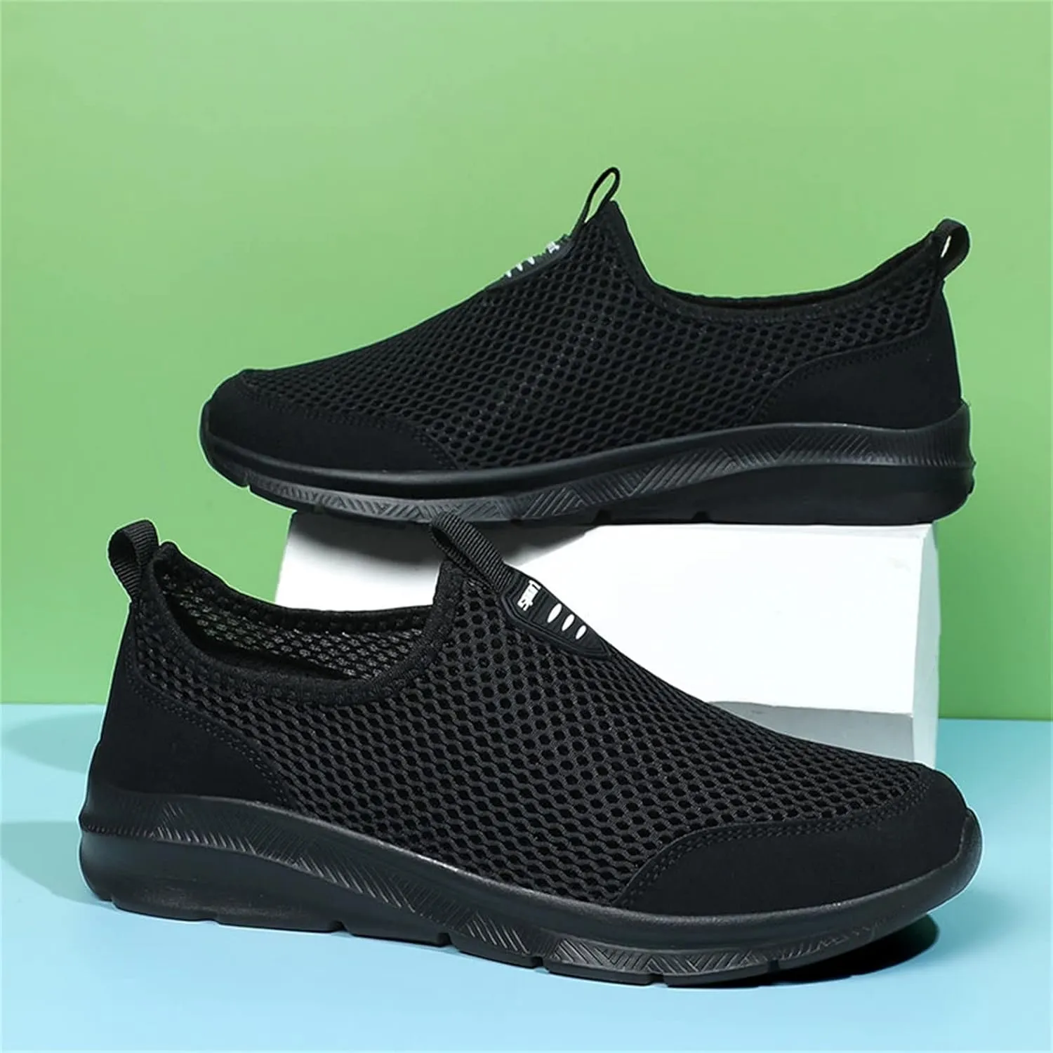 Mens Walking Shoes Men's Sneakers Shoe for Men Slip on Shoe for Men Breathable Mesh Sneaker