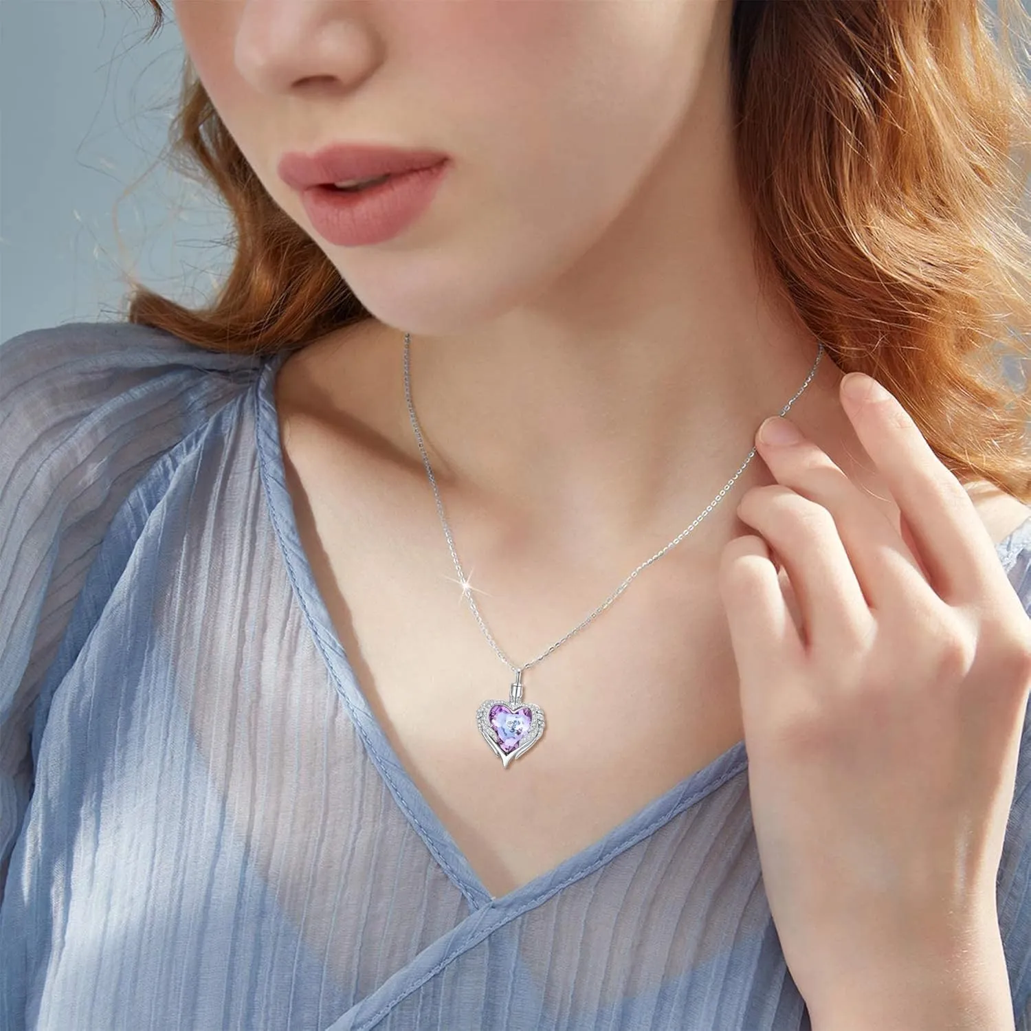 MONGAS Sunflower Cross/Sea Turtle/Phoenix/Angel Wing Urn Necklace for Ashes Sterling Silver Sunflower Cross/Sea Turtle/Phoenix/Angel Wing Cremation Jewelry for Ashes for Women