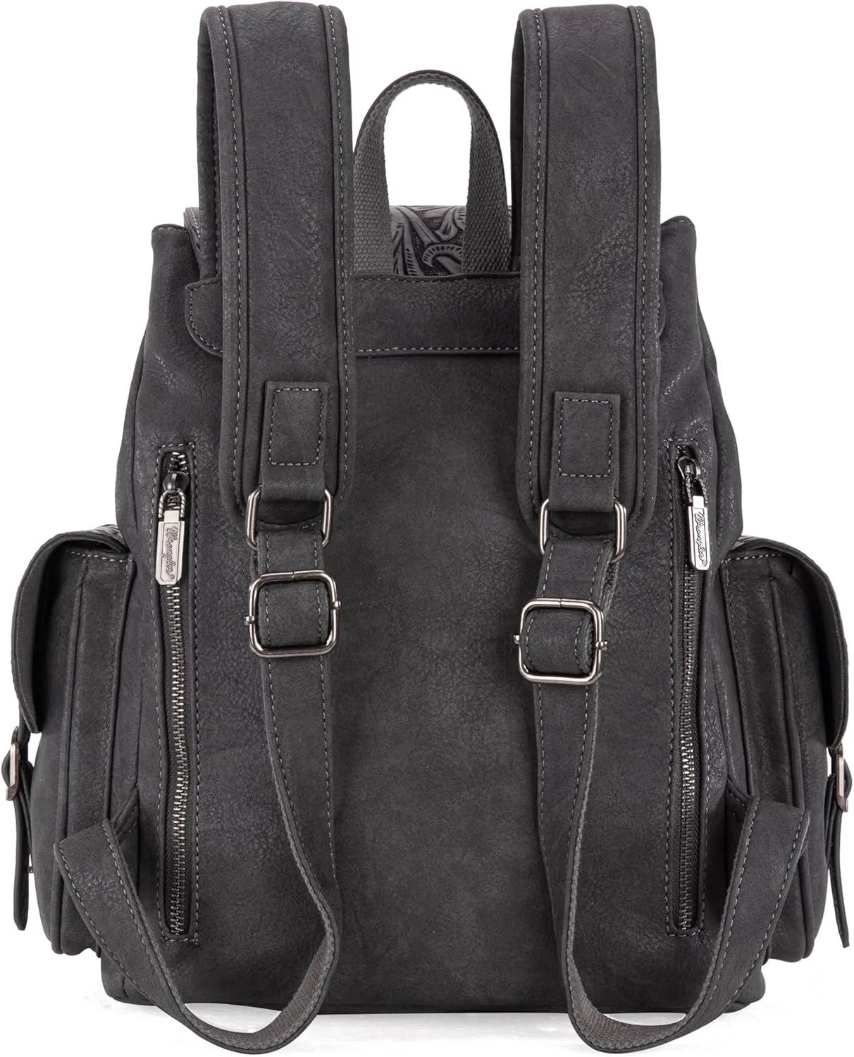 Montana West x Wrangler Backpack Purse for Women Men Western Backpack Floral Tooled Travel Bags