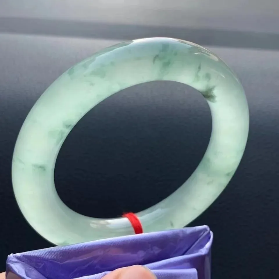 Natural Jade Bangle- Real Natural Jade Bangle from Myanmar For women