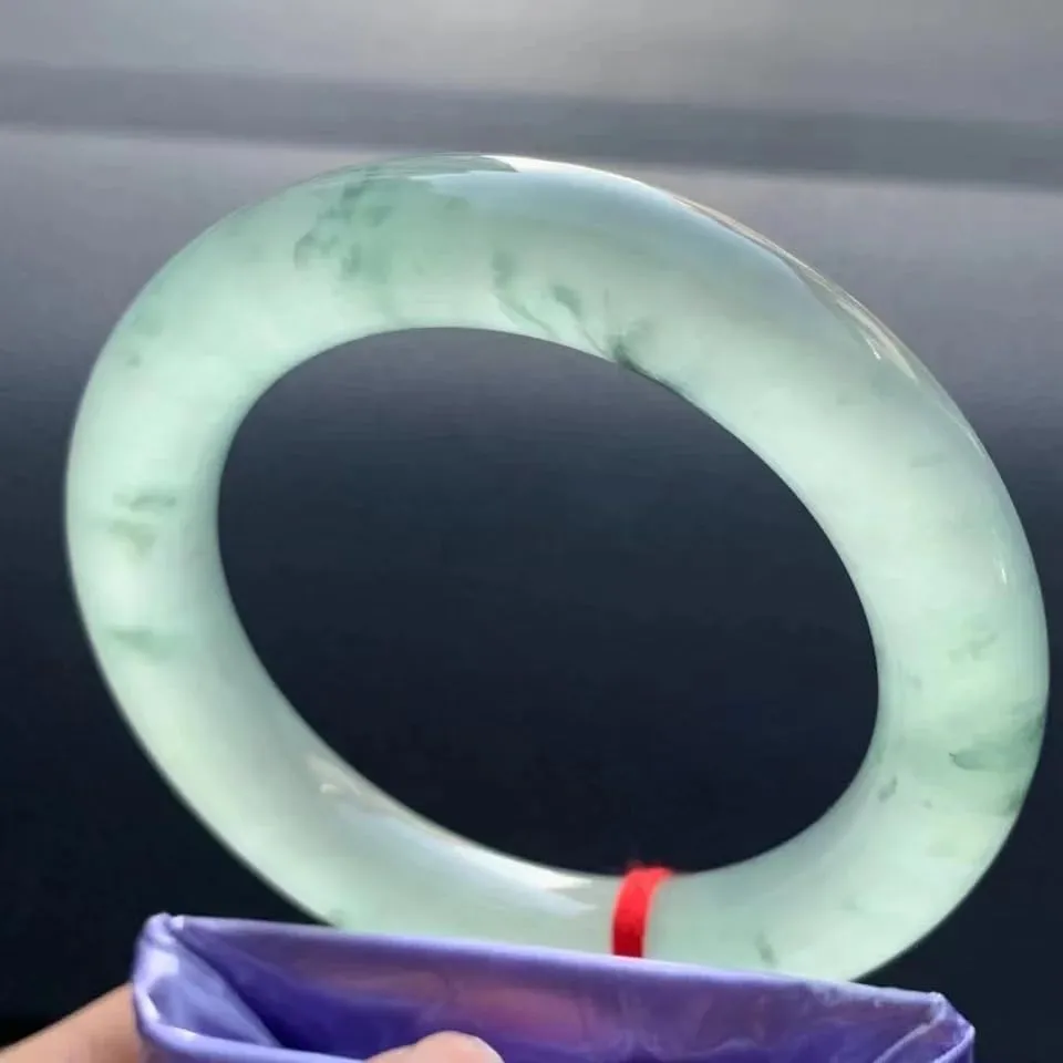 Natural Jade Bangle- Real Natural Jade Bangle from Myanmar For women