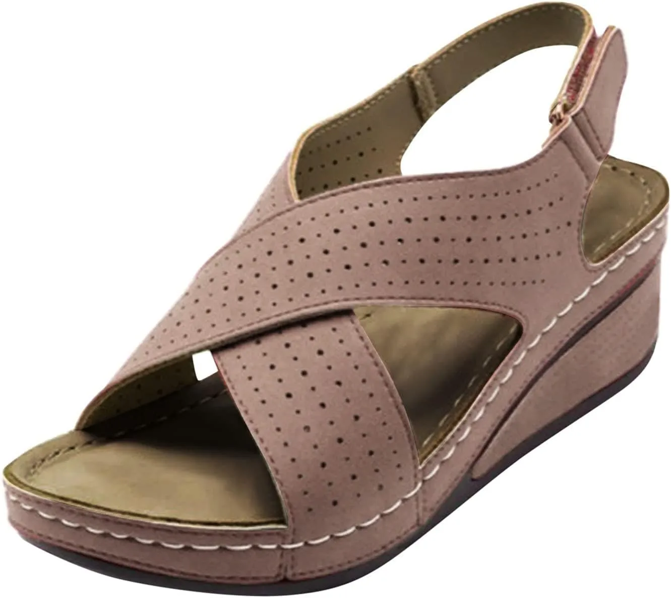 Orthopedic Dress Shoes for Women Medium Width Arch Support Sandals for Women Walking Cute Orthopedic Sandals for Women Casual Summer Sandals Yellow Orthopedic Flip Flops Womens Strappy Sandals Heels