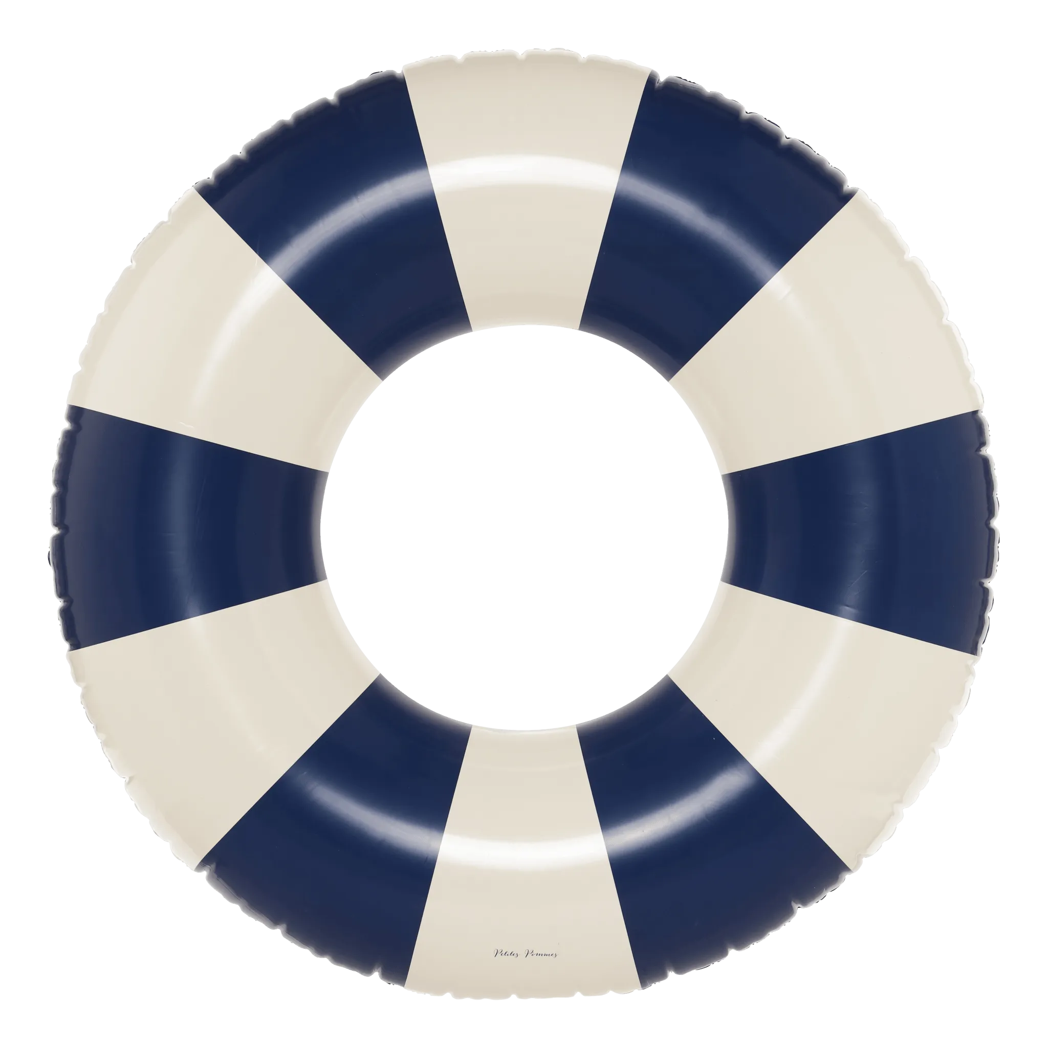petites pommes cannes blue classic pool ring