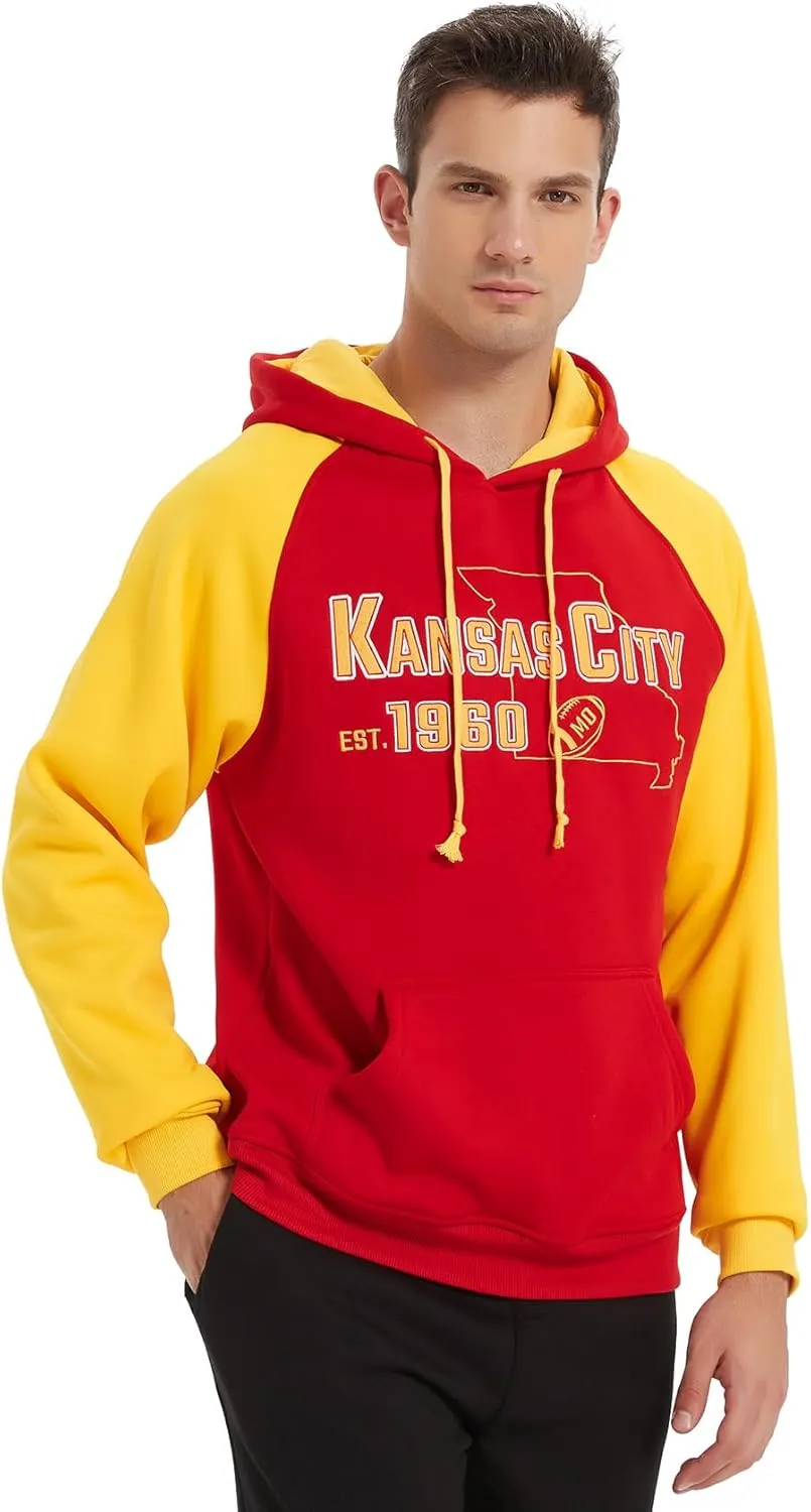 RZUO Men Women Unisex City Classic Football Embroidery Sweatshirt Jersey Apparel Pullover Hoodie