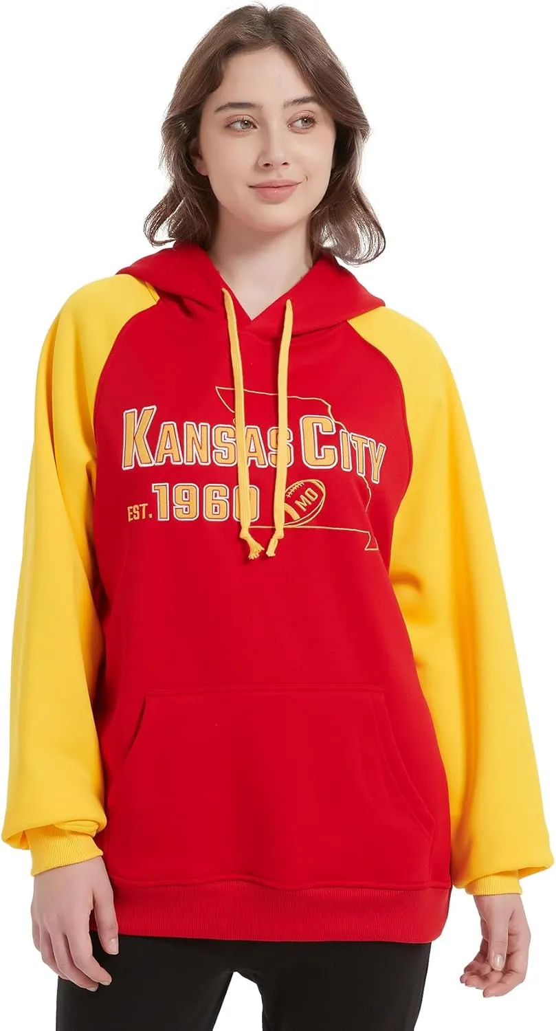 RZUO Men Women Unisex City Classic Football Embroidery Sweatshirt Jersey Apparel Pullover Hoodie