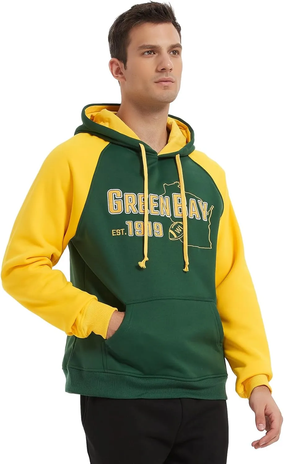RZUO Men Women Unisex City Classic Football Embroidery Sweatshirt Jersey Apparel Pullover Hoodie