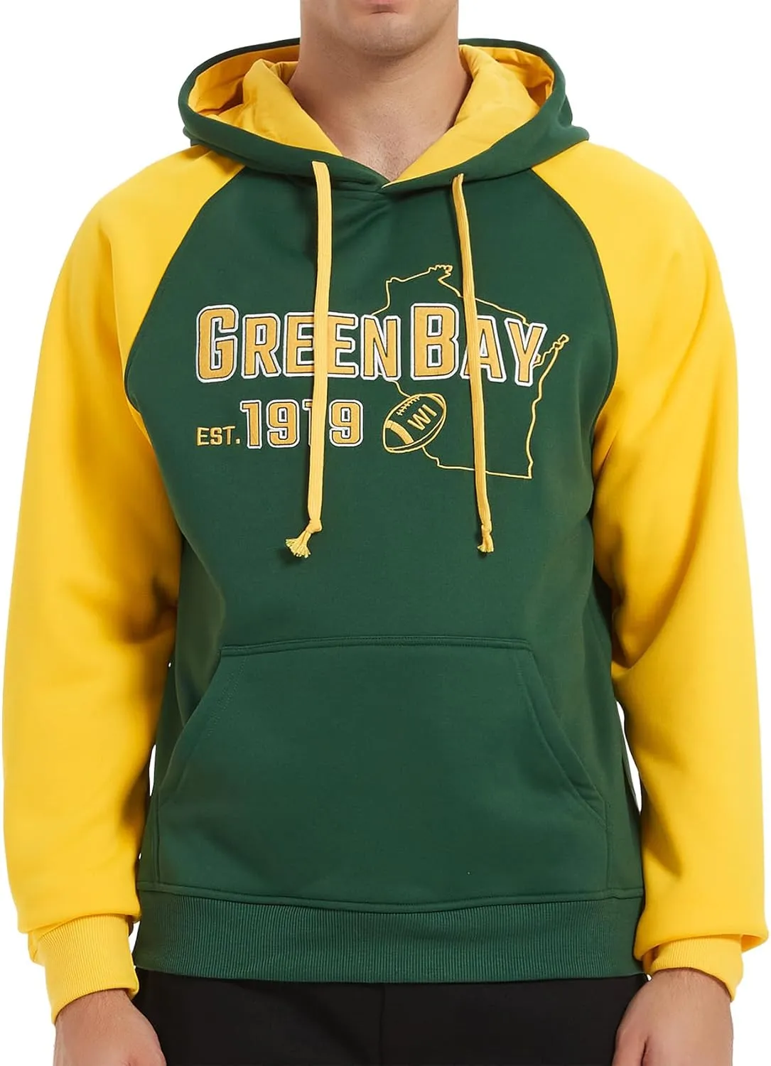 RZUO Men Women Unisex City Classic Football Embroidery Sweatshirt Jersey Apparel Pullover Hoodie