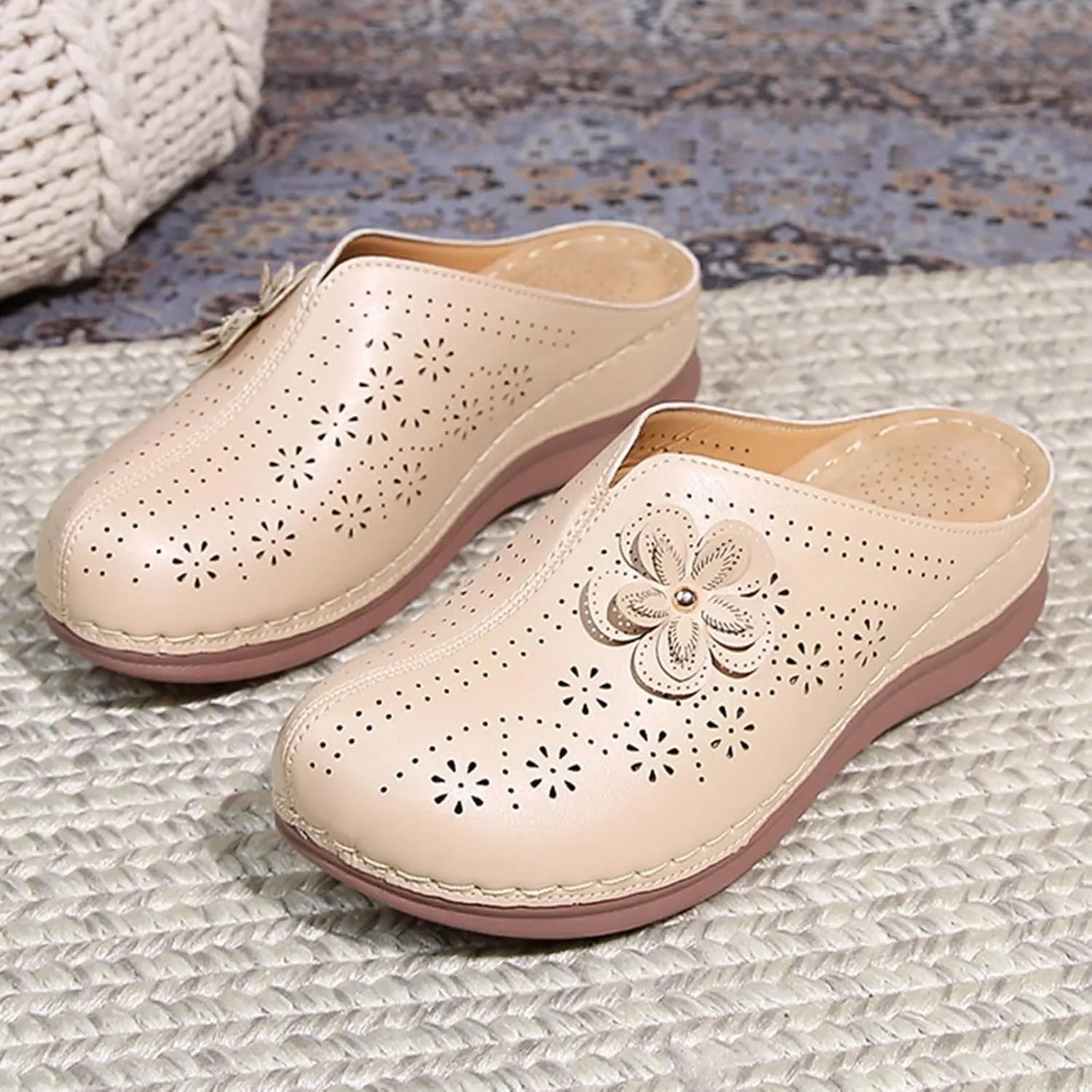Sandals Women Thick Sole Orthopedic Womens Sandals Summer Dress Flats Casual Beach Comfortable Platform Sandals