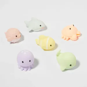 Sea Animal Splash Toys - Ocean Friends Multi - Set of 6