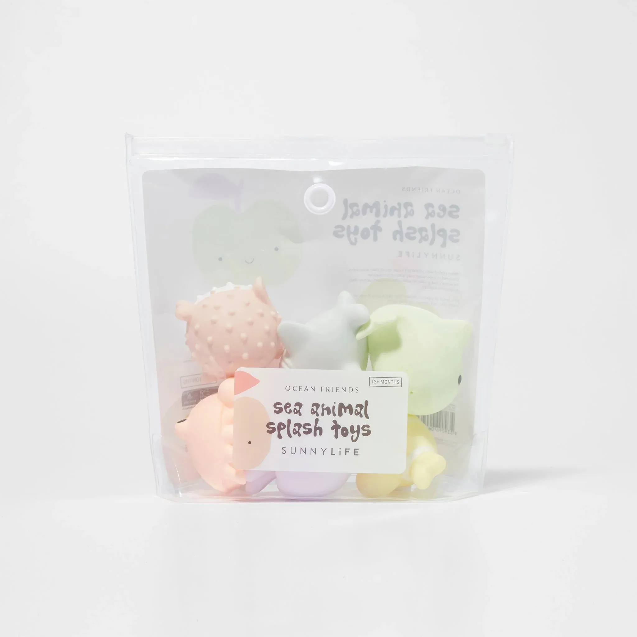 Sea Animal Splash Toys - Ocean Friends Multi - Set of 6