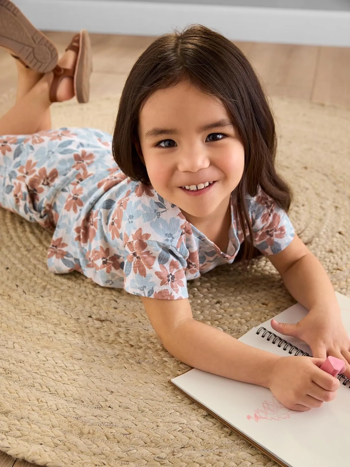 Simple Joys by Carter's Girls' 3-Pack Knit Shorts