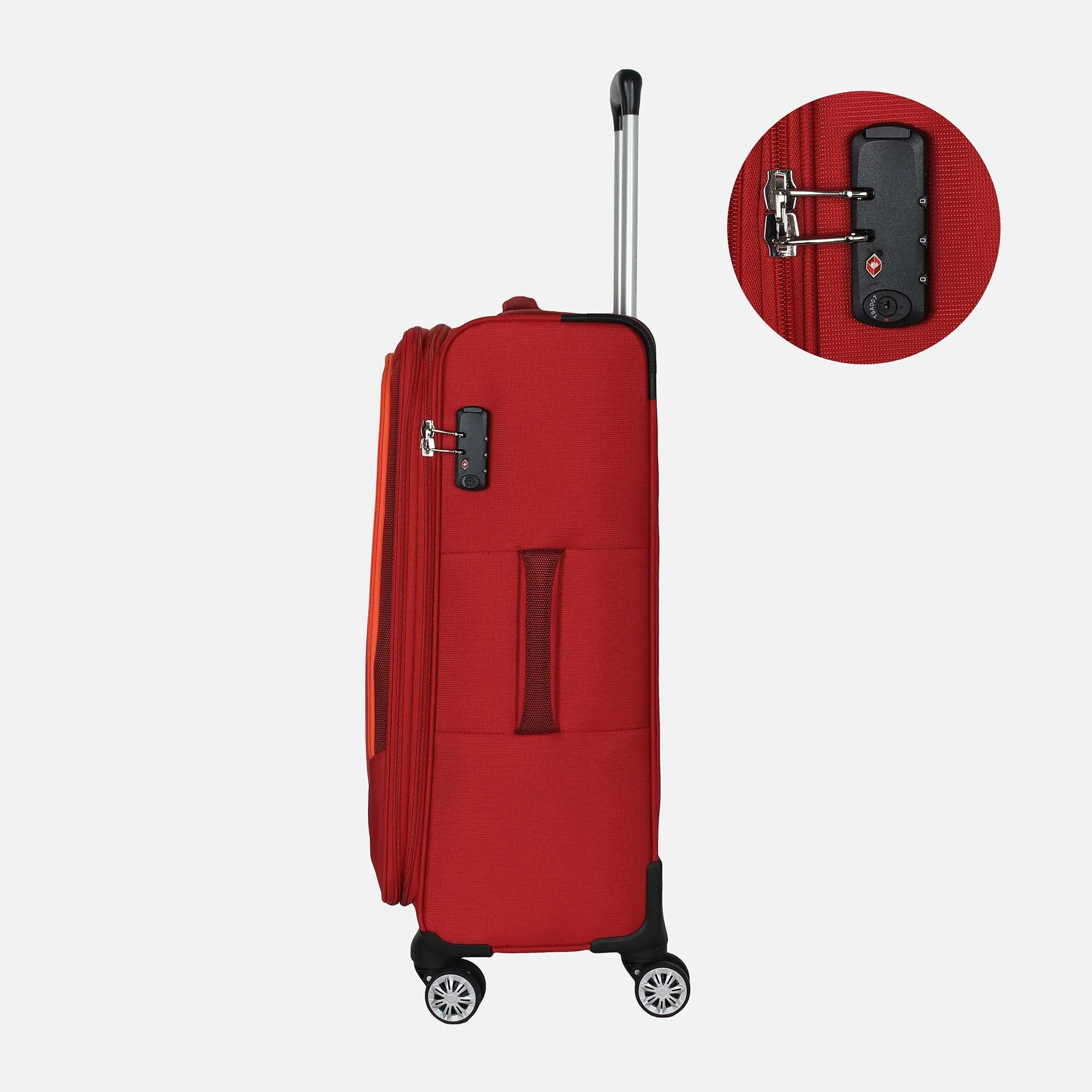 SOFT CASE LUGGAGE WITH TSA LOCK (20-24-28)