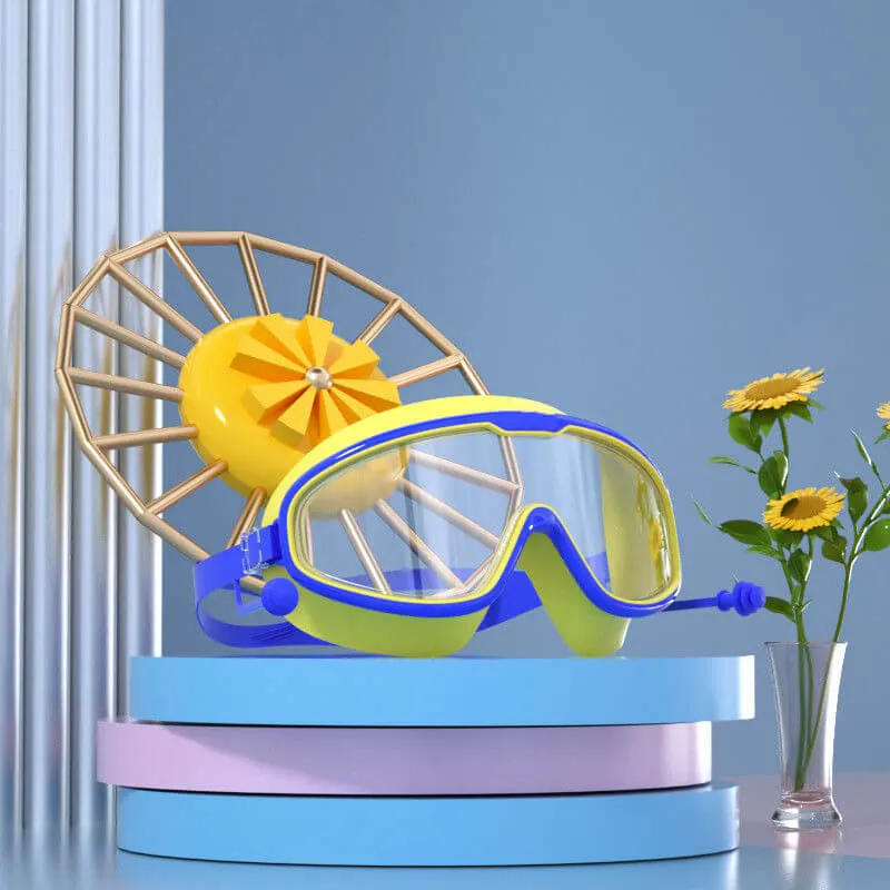 Summer Sales - 50% offHD large frame waterproof and anti-fog swimming goggles