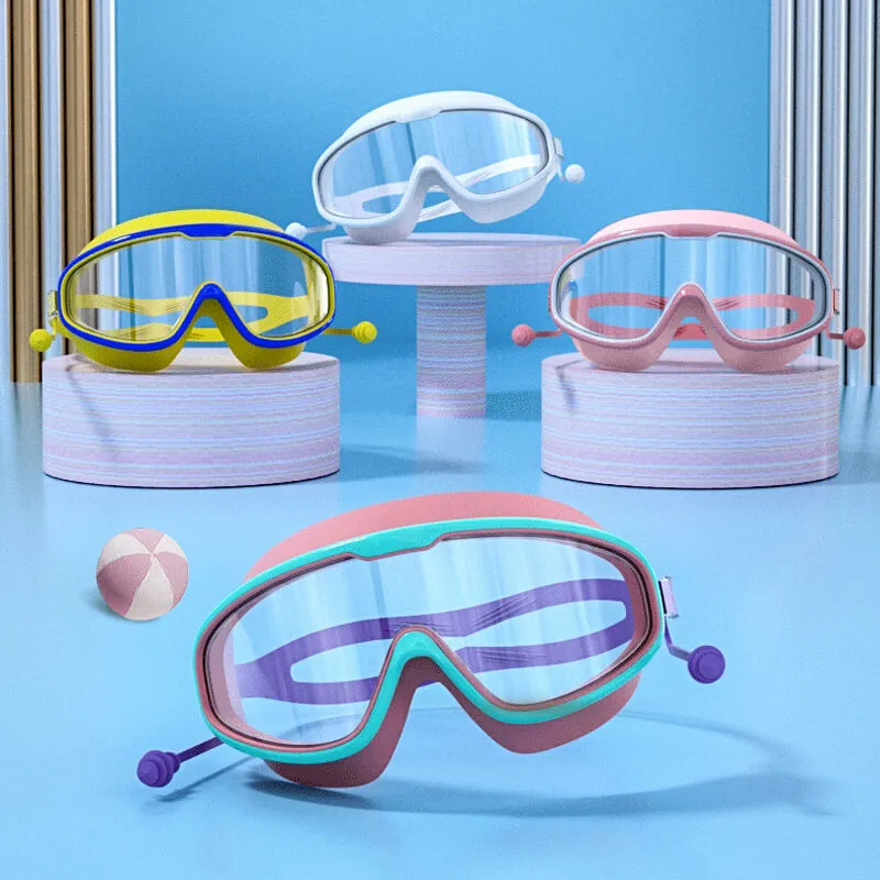 Summer Sales - 50% offHD large frame waterproof and anti-fog swimming goggles