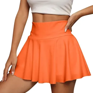 Tennis Skirts for Women High Waisted Tummy Control Pleated Athletic Golf Skorts Skirts Casual Pleated Mini Skater Skirt